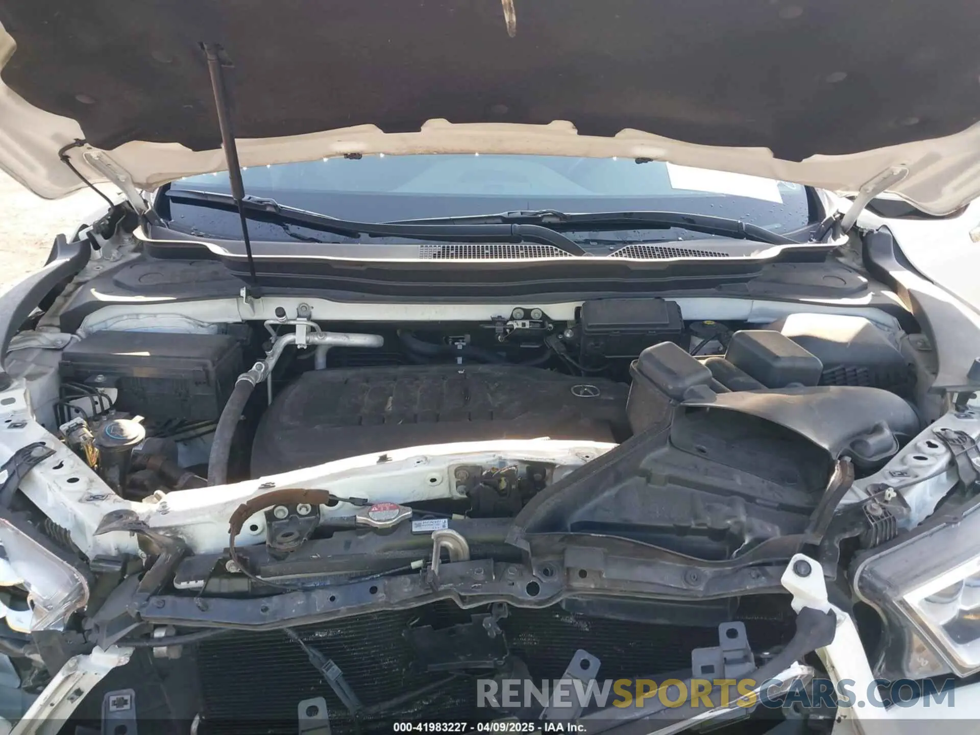 10 fotografías del automóvil dañado 5J8YD3H55KL008154 ACURA MDX 2019