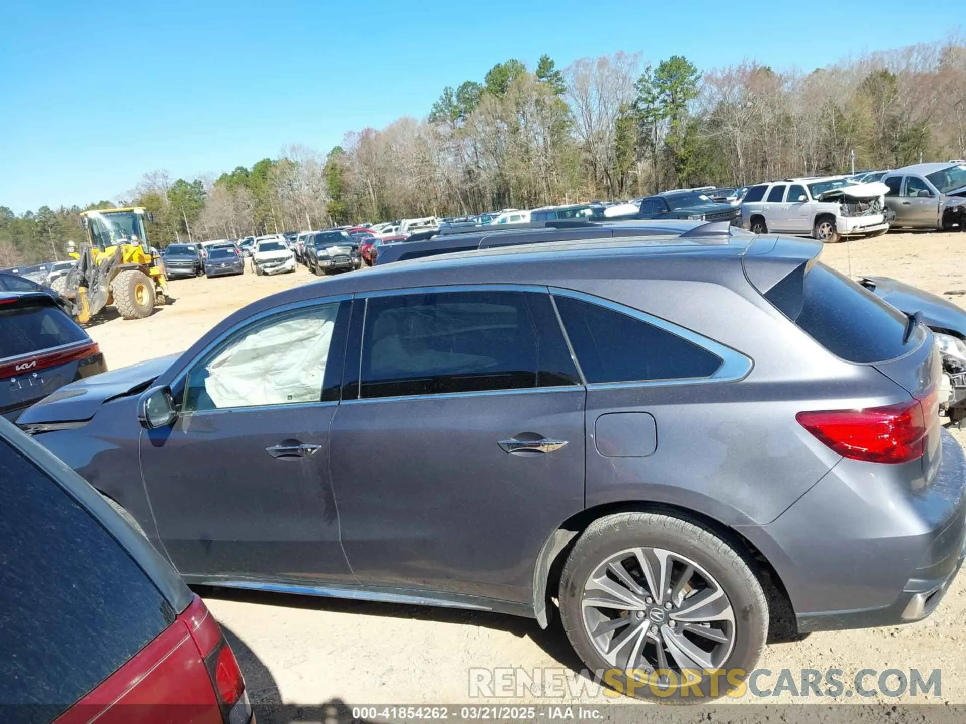 14 fotografías del automóvil dañado 5J8YD3H58KL011856 ACURA MDX 2019