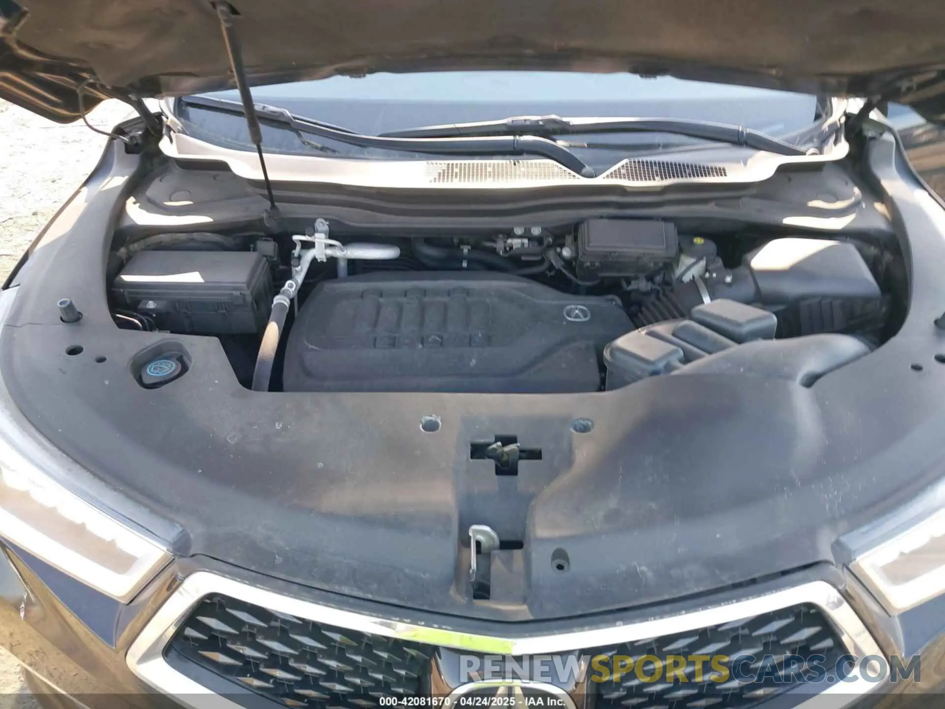 10 fotografías del automóvil dañado 5J8YD3H58KL012747 ACURA MDX 2019