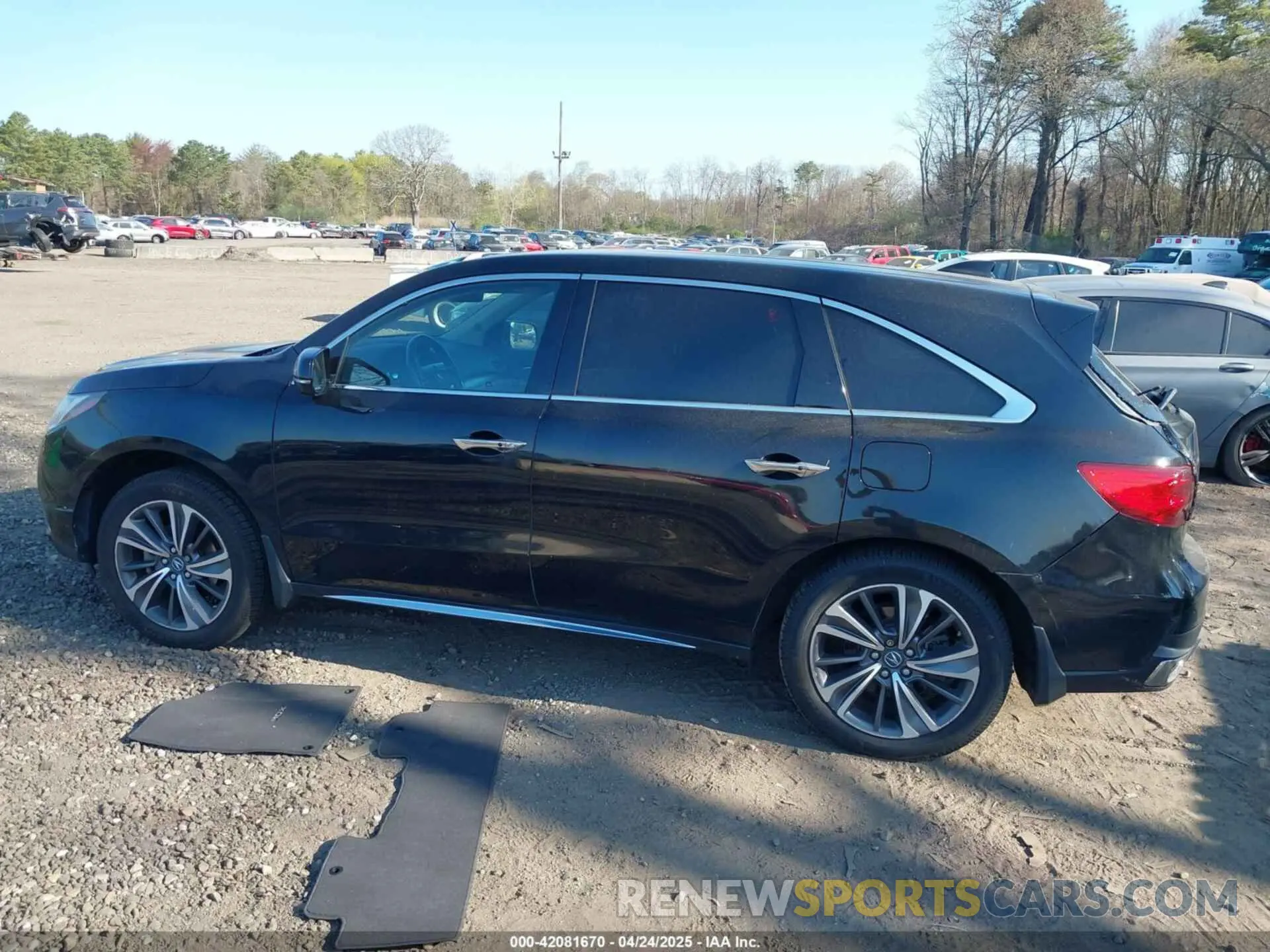 14 fotografías del automóvil dañado 5J8YD3H58KL012747 ACURA MDX 2019