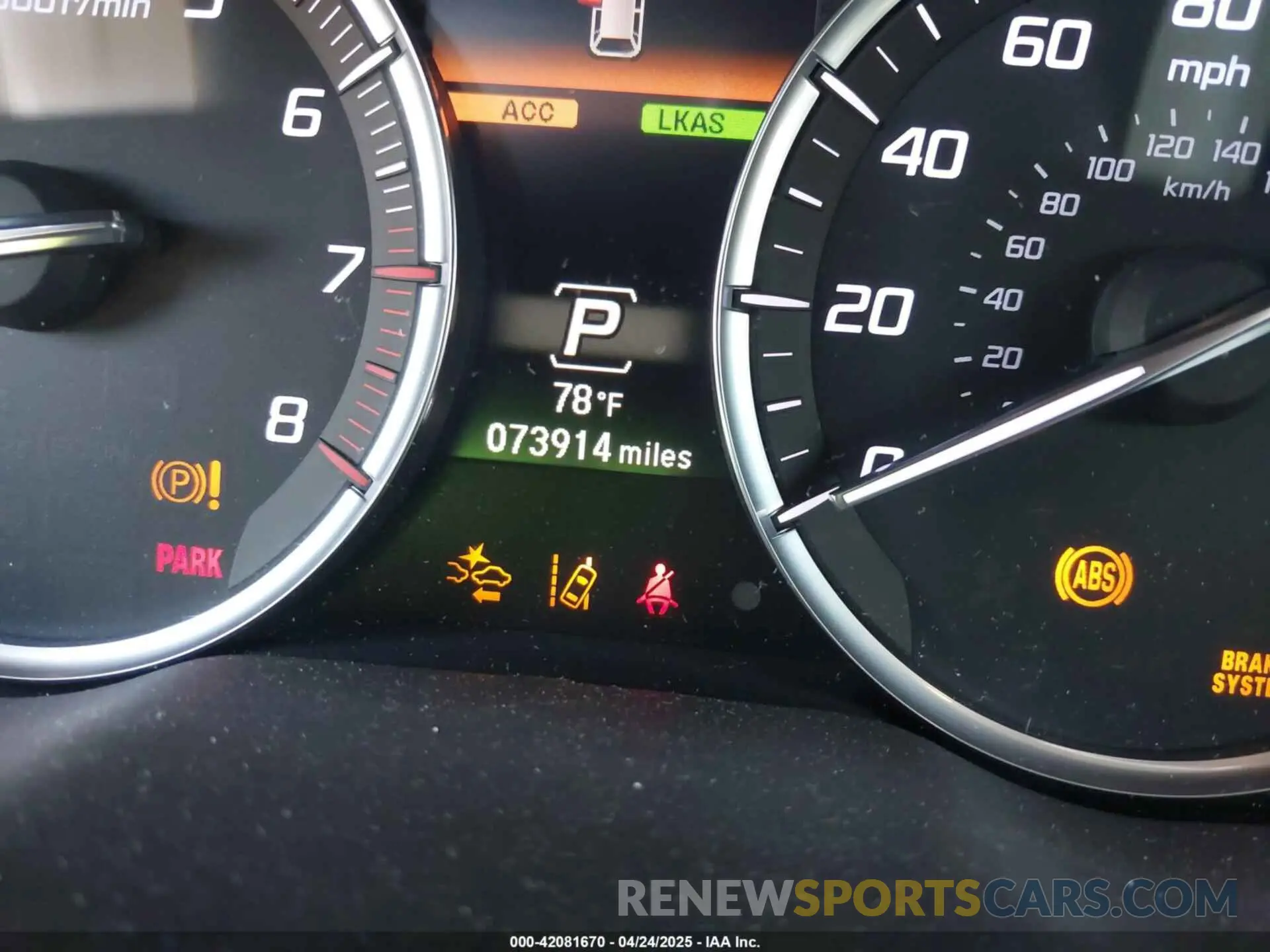 15 fotografías del automóvil dañado 5J8YD3H58KL012747 ACURA MDX 2019