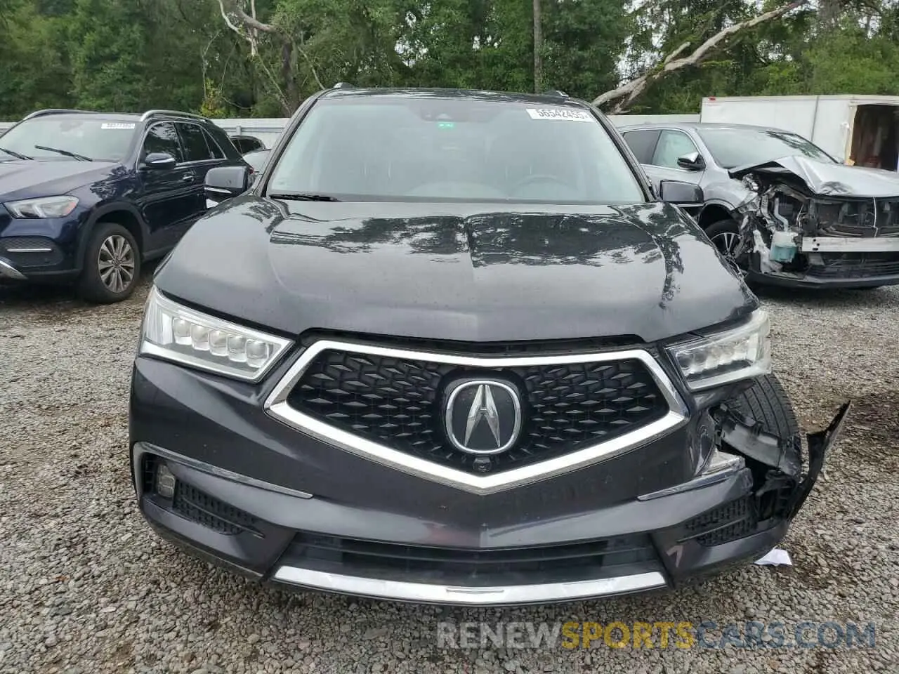 5 fotografías del automóvil dañado 5J8YD3H85KL002607 ACURA MDX 2019