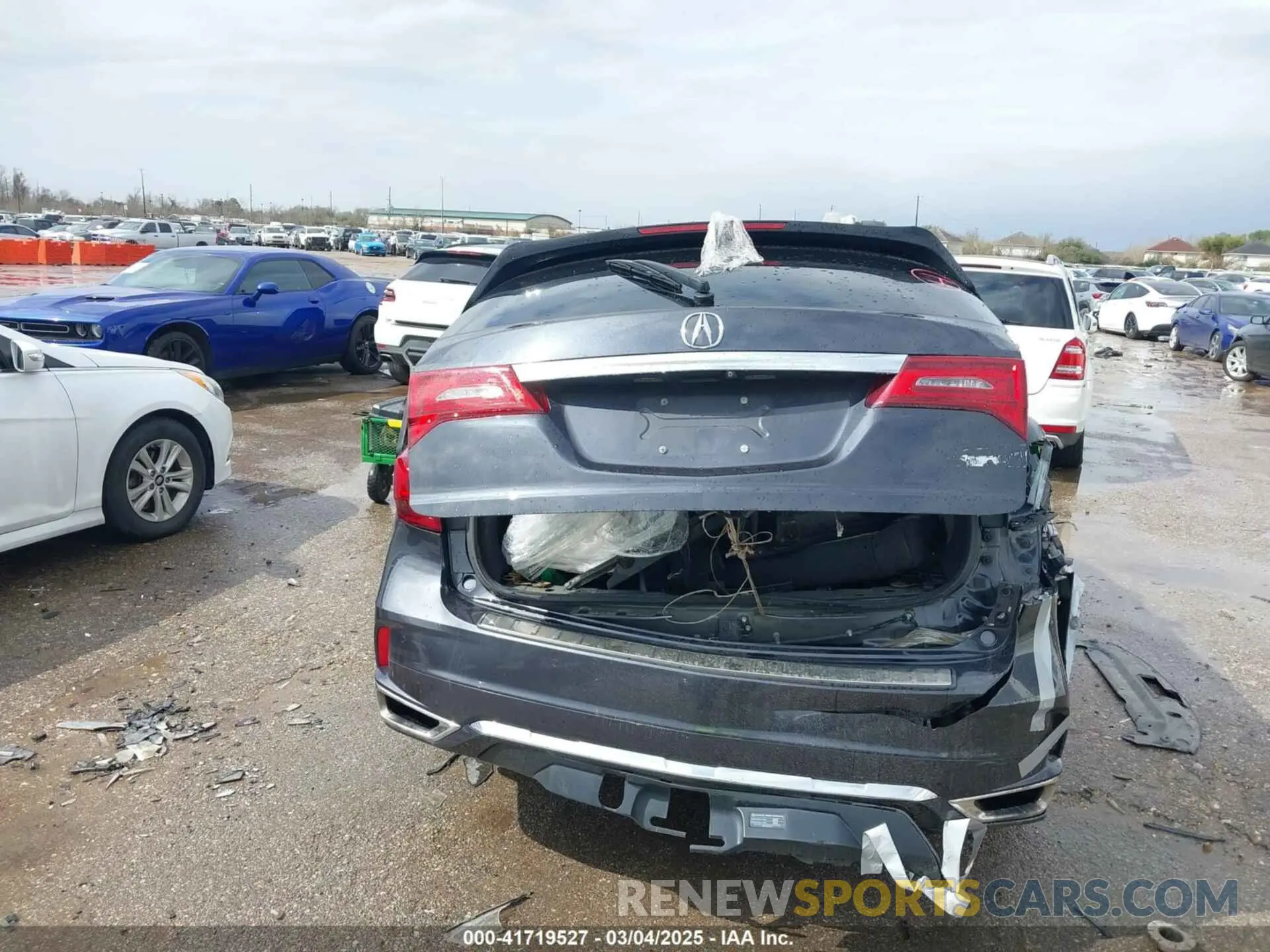 15 fotografías del automóvil dañado 5J8YD3H85KL002610 ACURA MDX 2019
