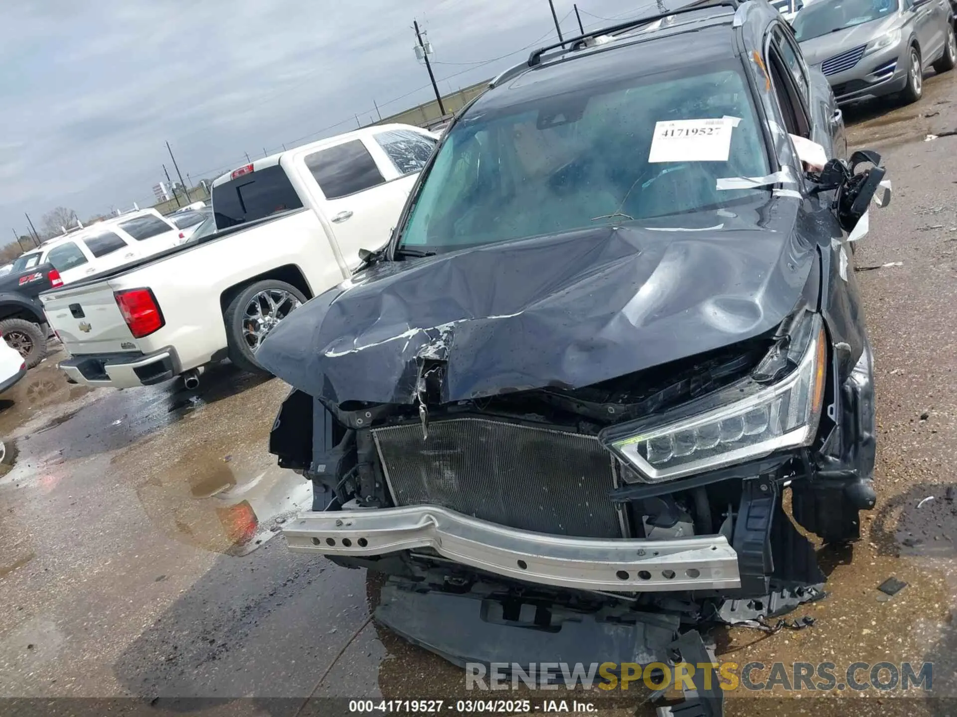 6 fotografías del automóvil dañado 5J8YD3H85KL002610 ACURA MDX 2019