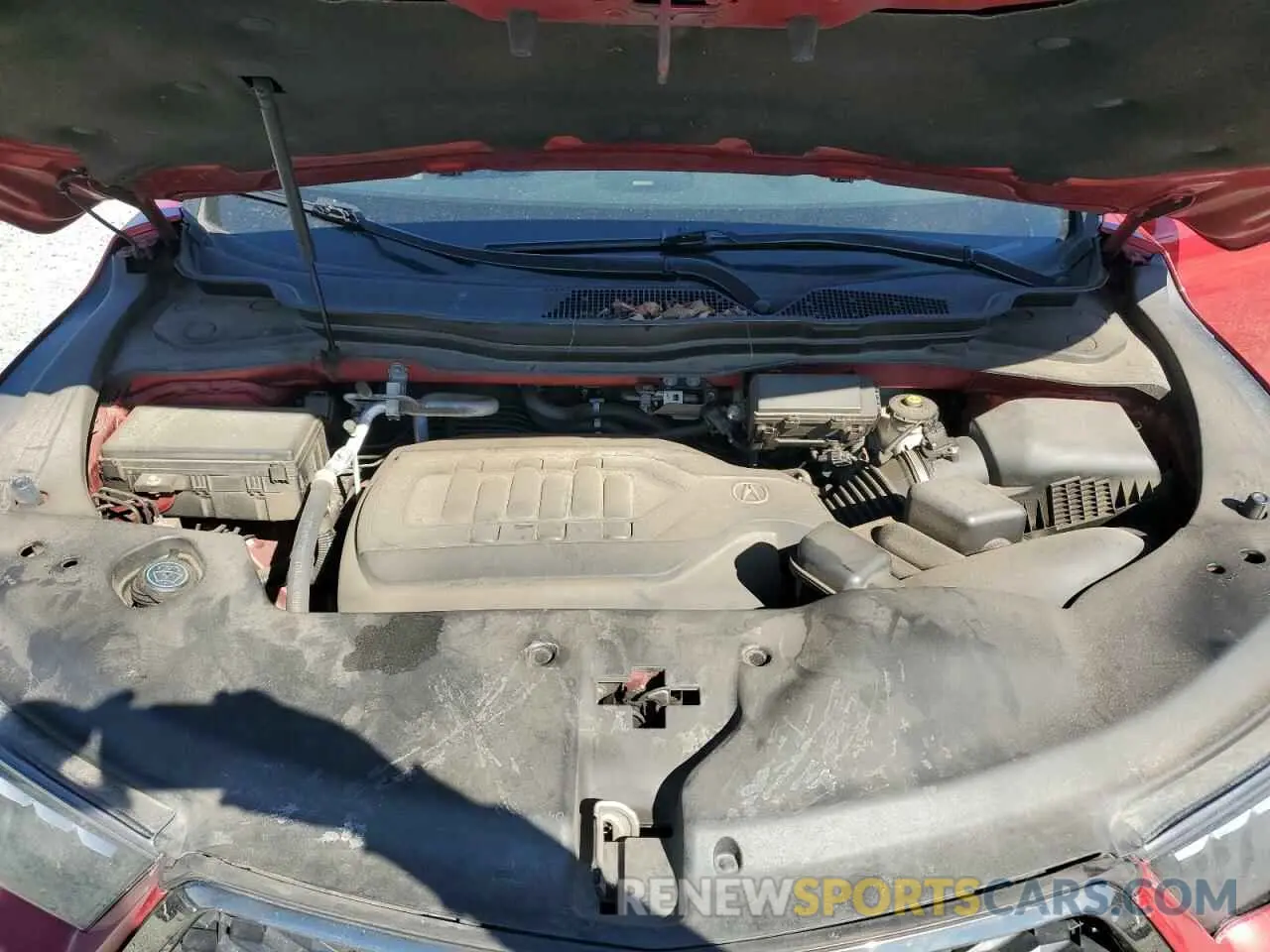 12 fotografías del automóvil dañado 5J8YD4H02KL004329 ACURA MDX 2019