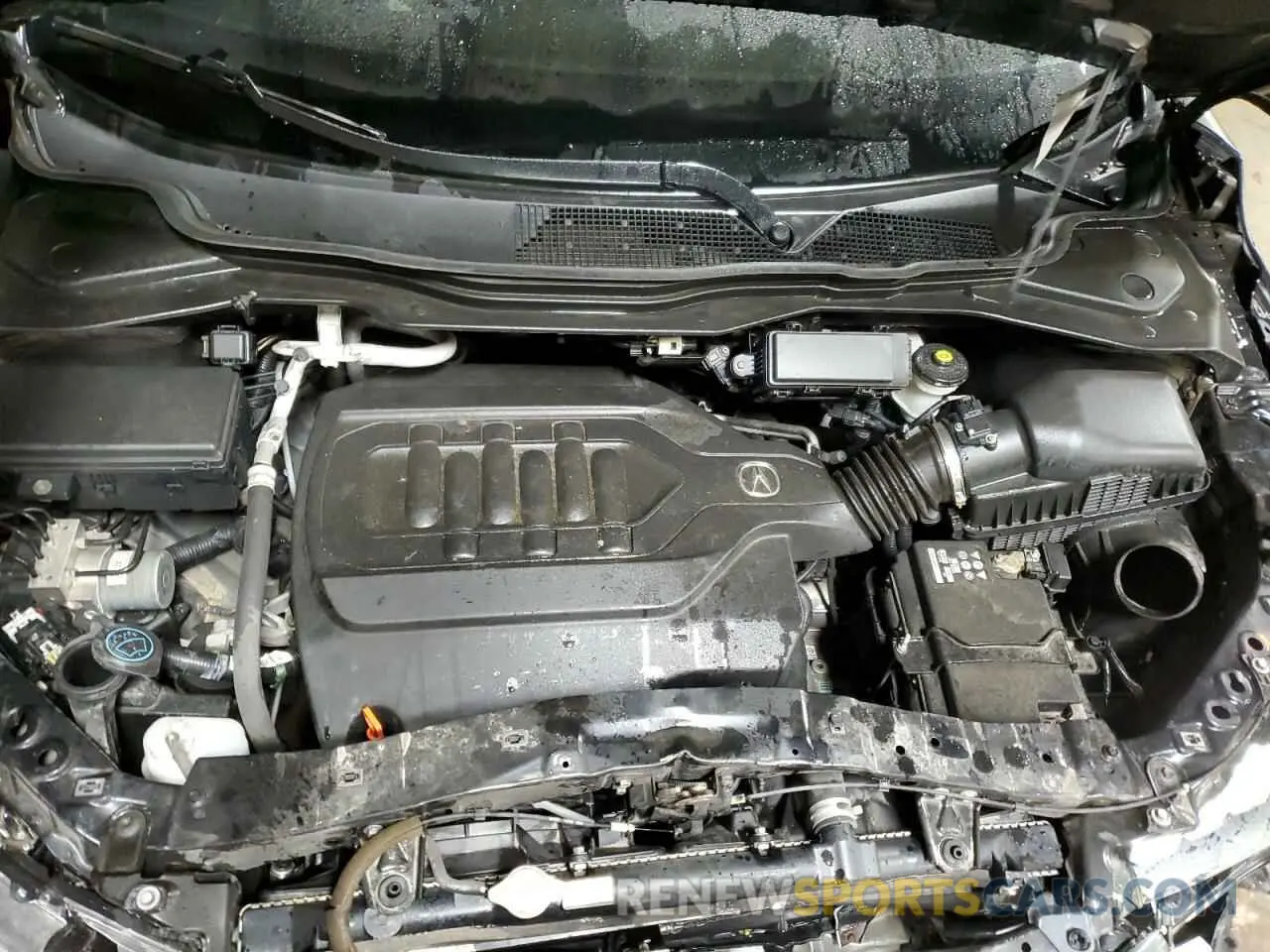 12 fotografías del automóvil dañado 5J8YD4H02KL011863 ACURA MDX 2019