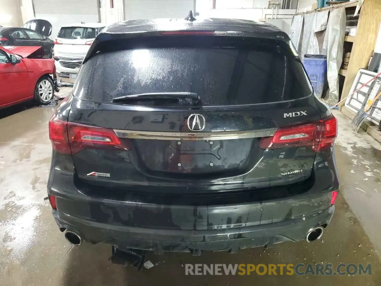 6 fotografías del automóvil dañado 5J8YD4H02KL011863 ACURA MDX 2019
