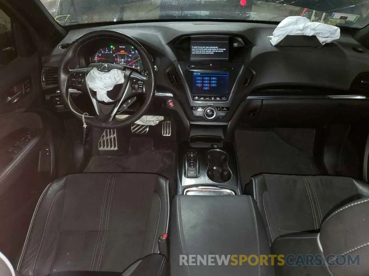 8 fotografías del automóvil dañado 5J8YD4H02KL011863 ACURA MDX 2019