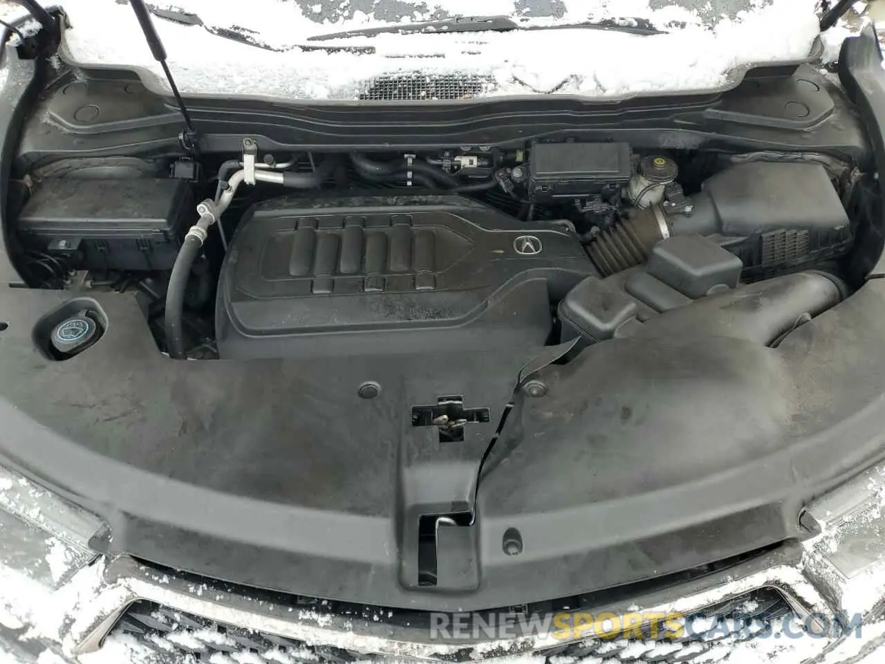 12 fotografías del automóvil dañado 5J8YD4H06KL805507 ACURA MDX 2019