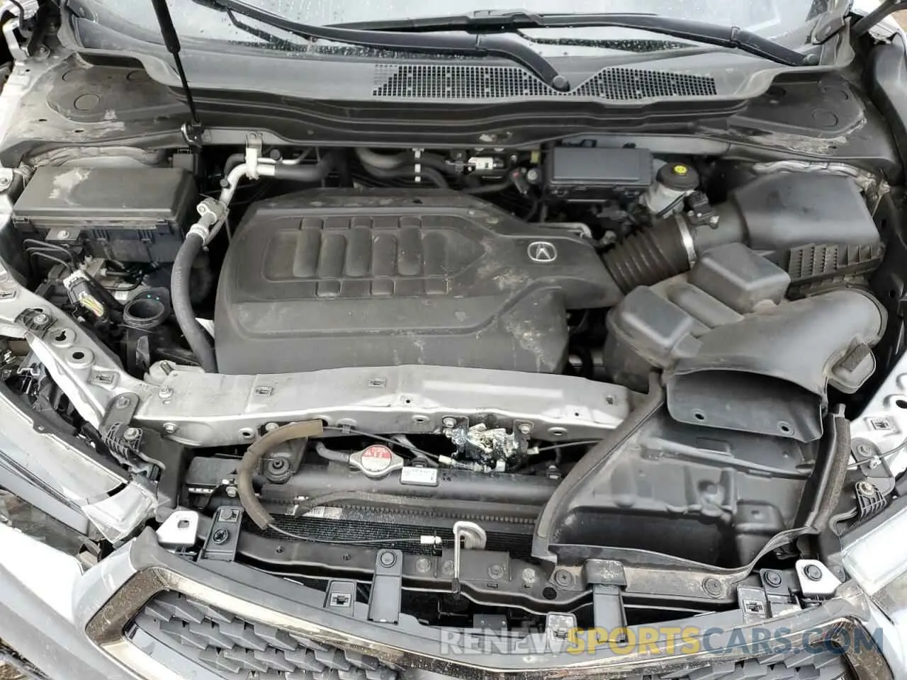12 fotografías del automóvil dañado 5J8YD4H08KL802303 ACURA MDX 2019