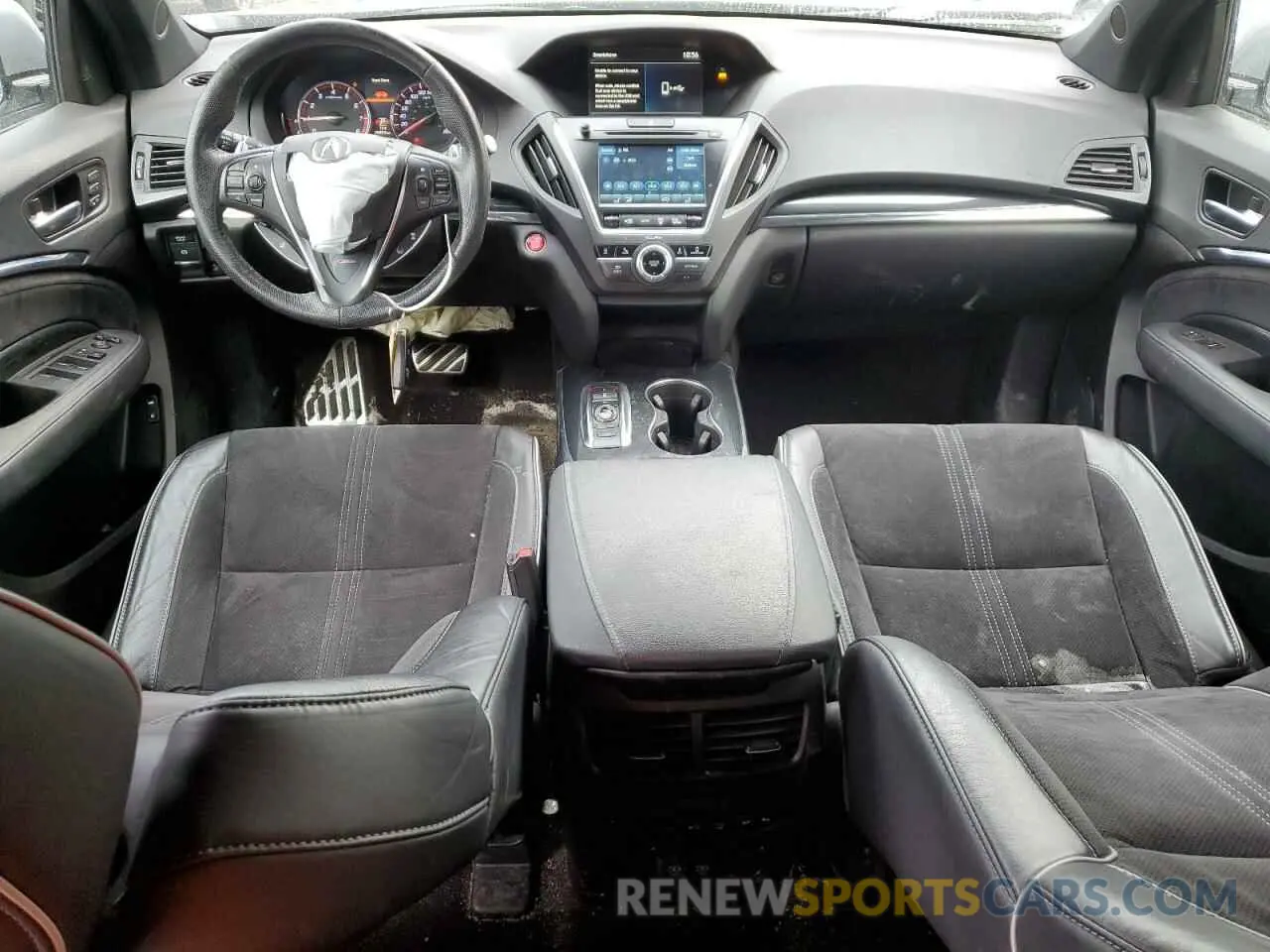 8 fotografías del automóvil dañado 5J8YD4H08KL802303 ACURA MDX 2019