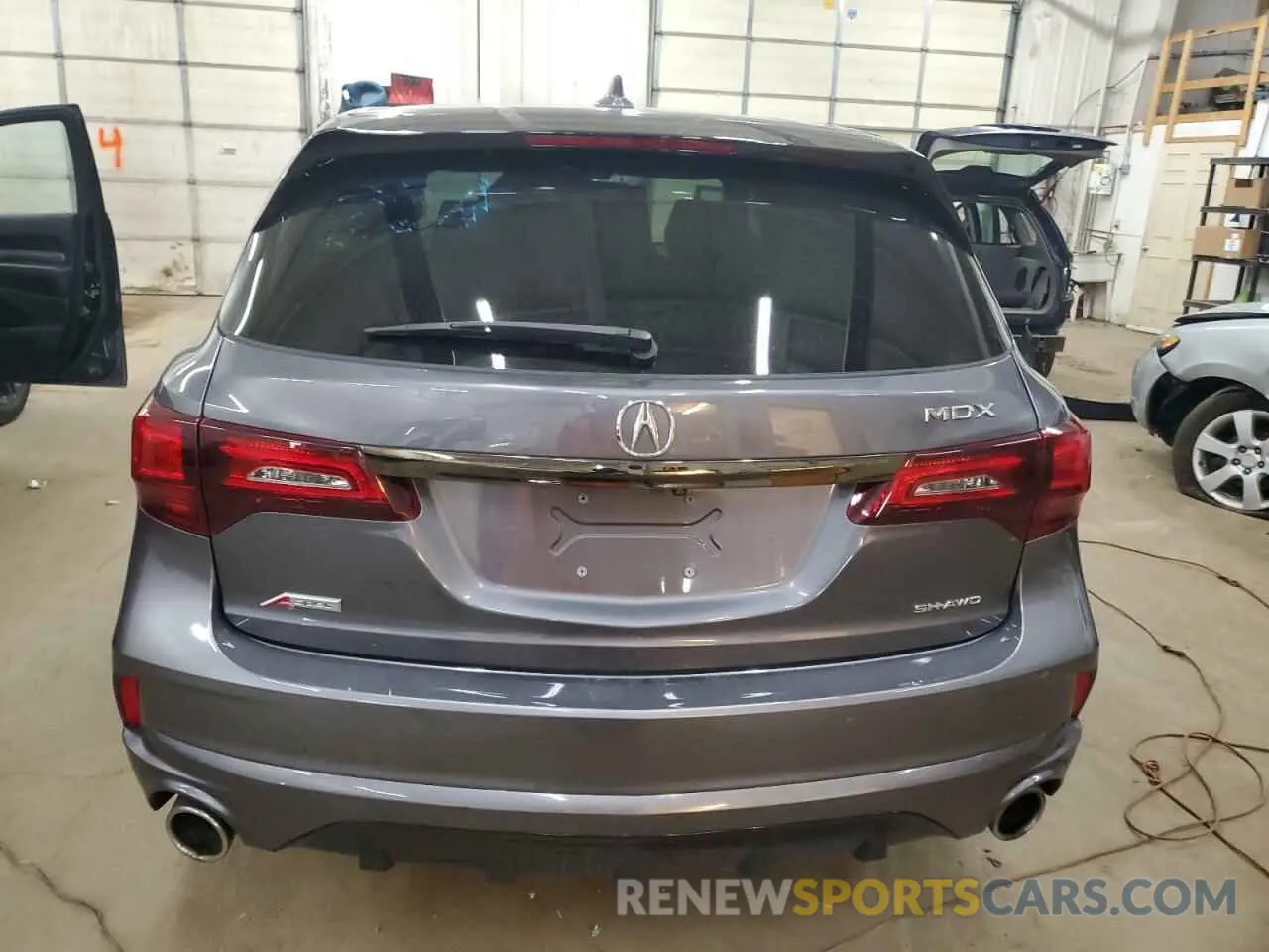 6 fotografías del automóvil dañado 5J8YD4H09KL006353 ACURA MDX 2019