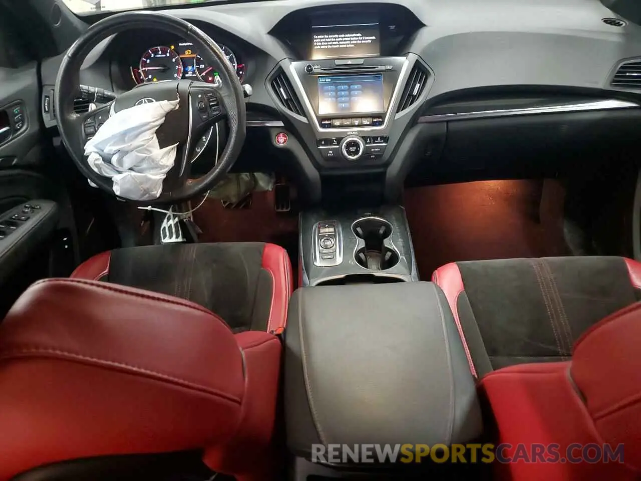 8 fotografías del automóvil dañado 5J8YD4H09KL006353 ACURA MDX 2019