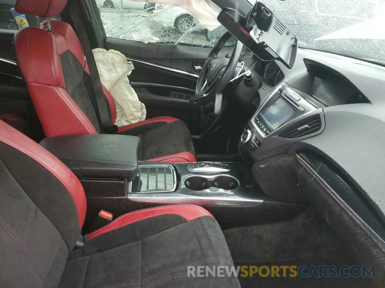 7 fotografías del automóvil dañado 5J8YD4H0XKL008399 ACURA MDX 2019