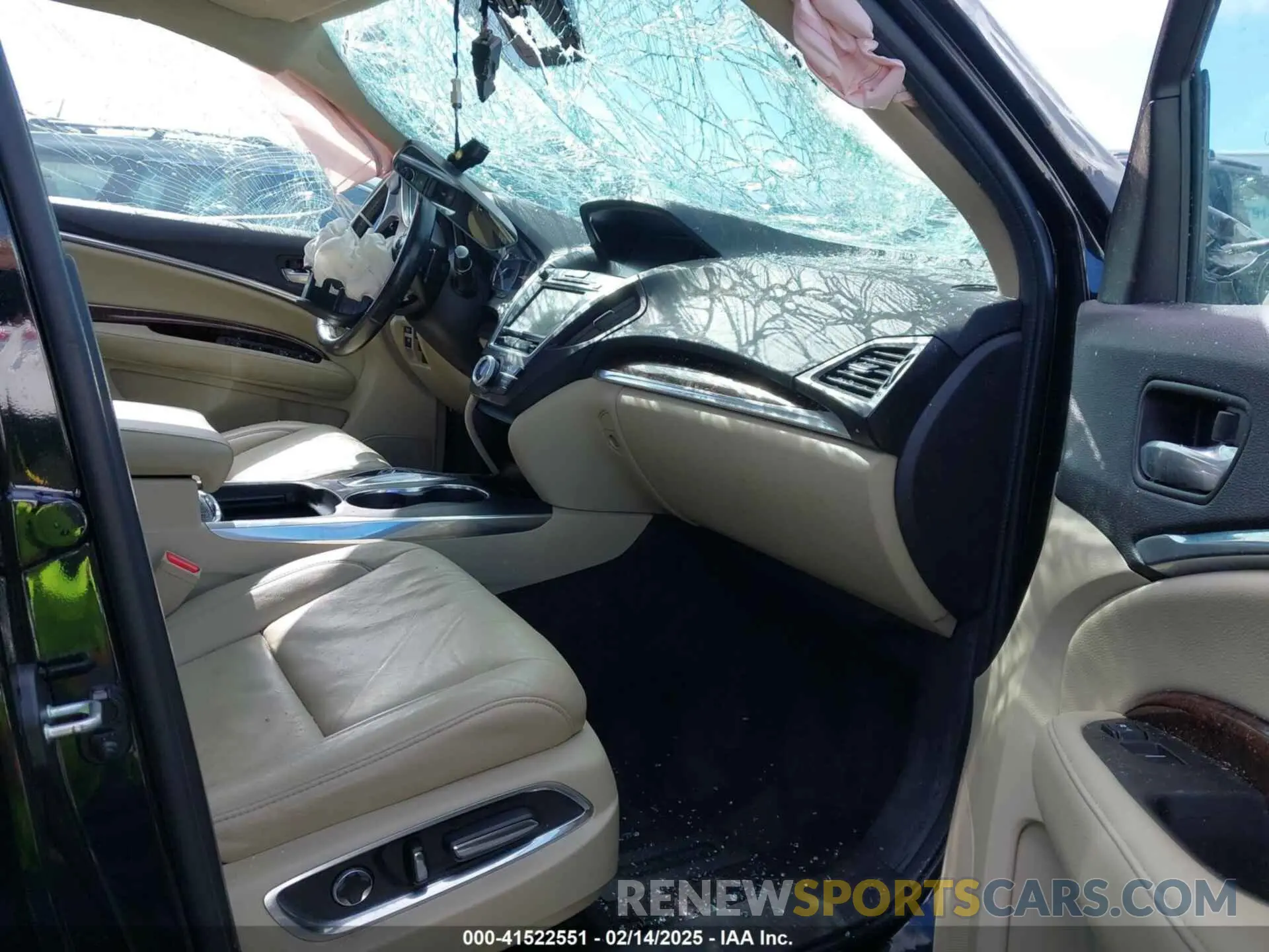 5 fotografías del automóvil dañado 5J8YD4H30KL001830 ACURA MDX 2019