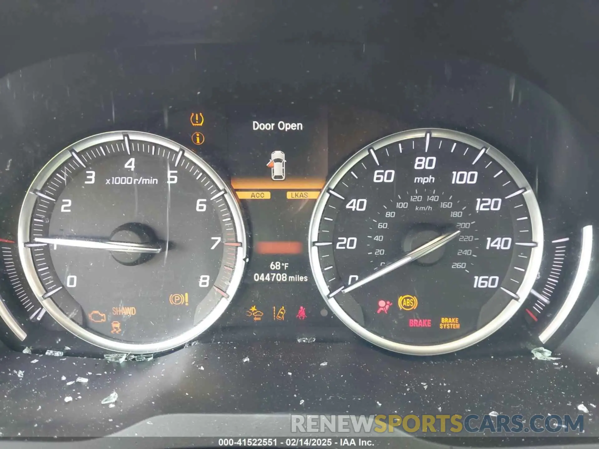 7 fotografías del automóvil dañado 5J8YD4H30KL001830 ACURA MDX 2019
