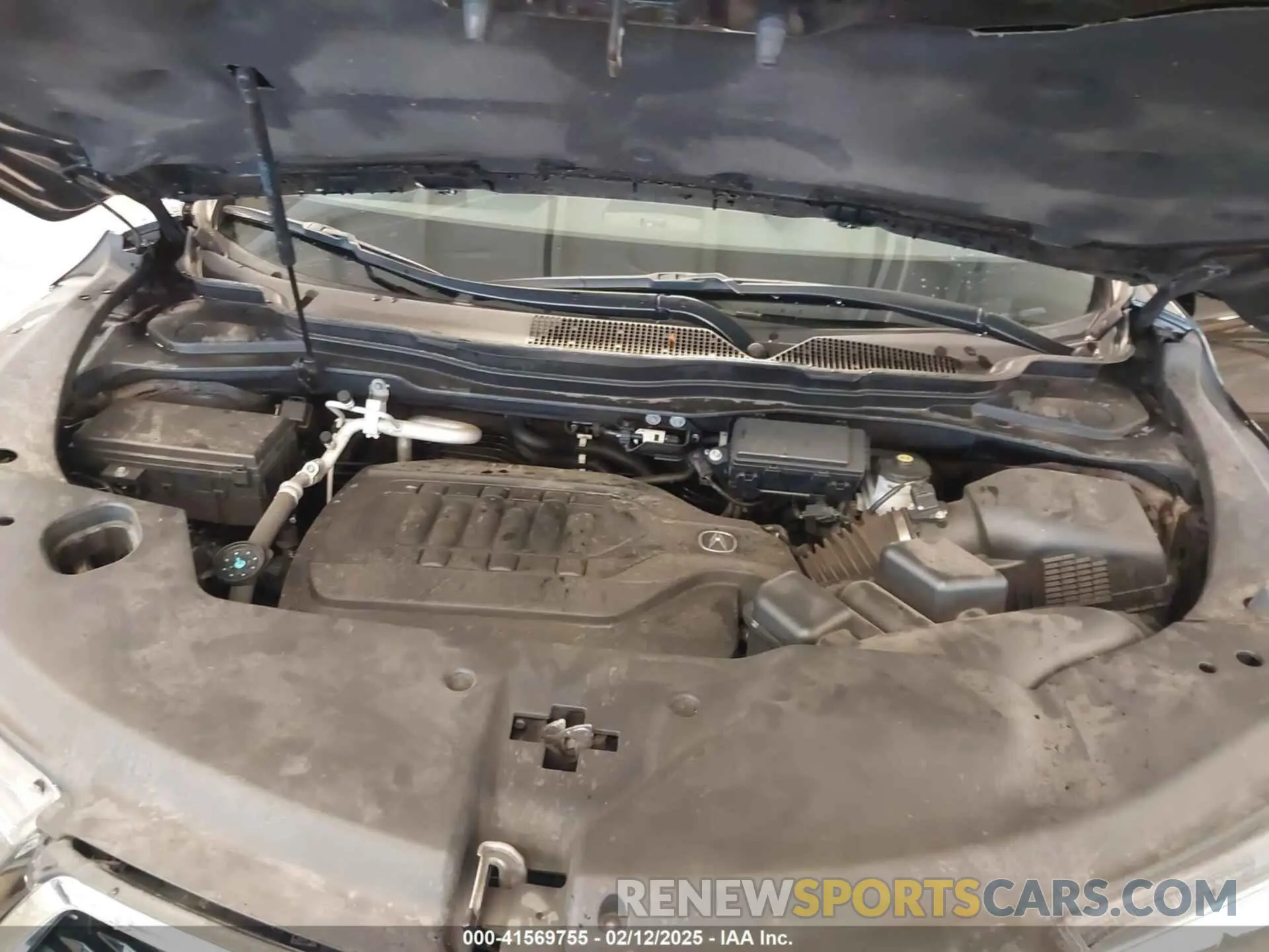 10 fotografías del automóvil dañado 5J8YD4H31KL027806 ACURA MDX 2019