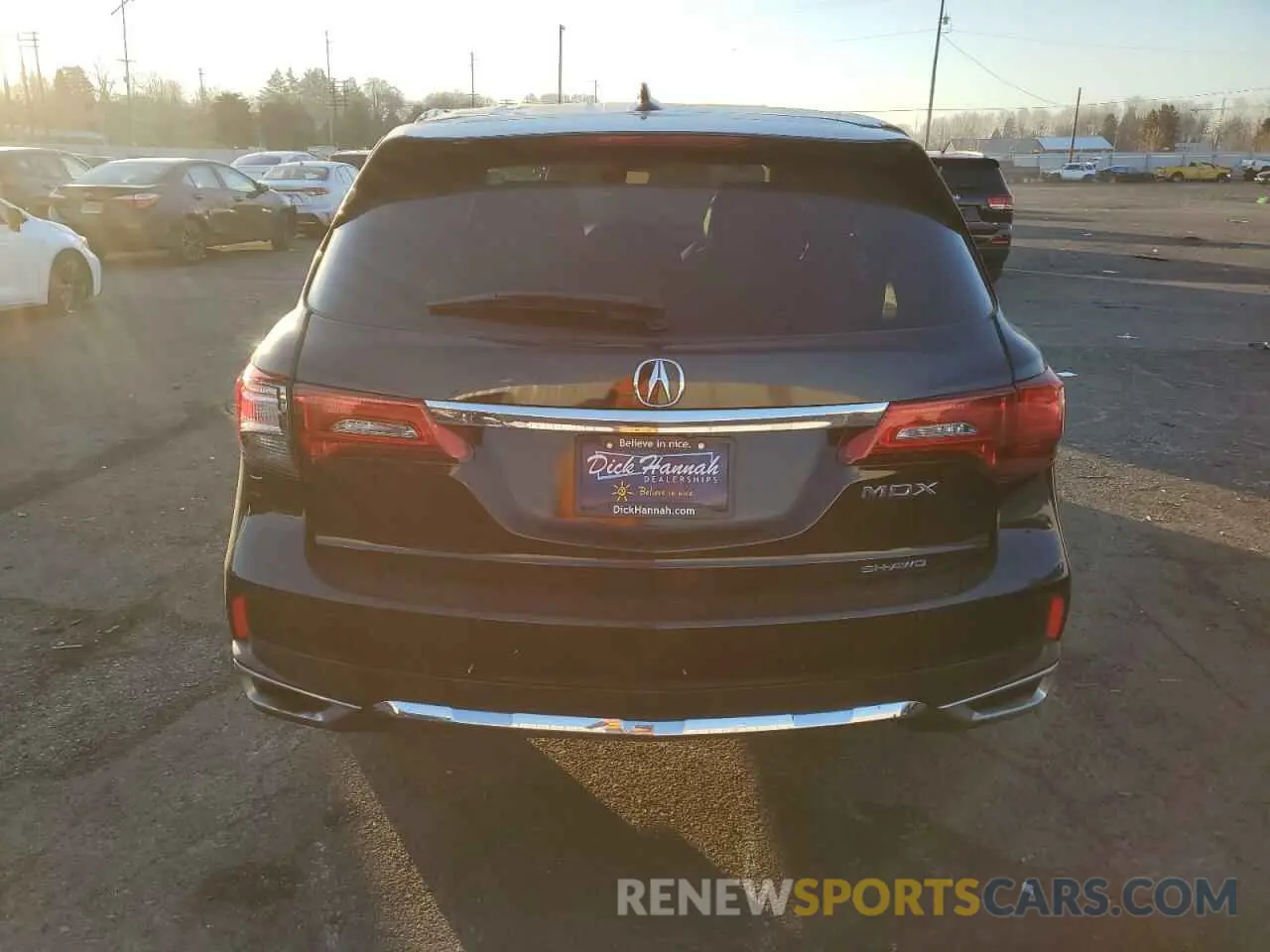 6 fotografías del automóvil dañado 5J8YD4H32KL021724 ACURA MDX 2019