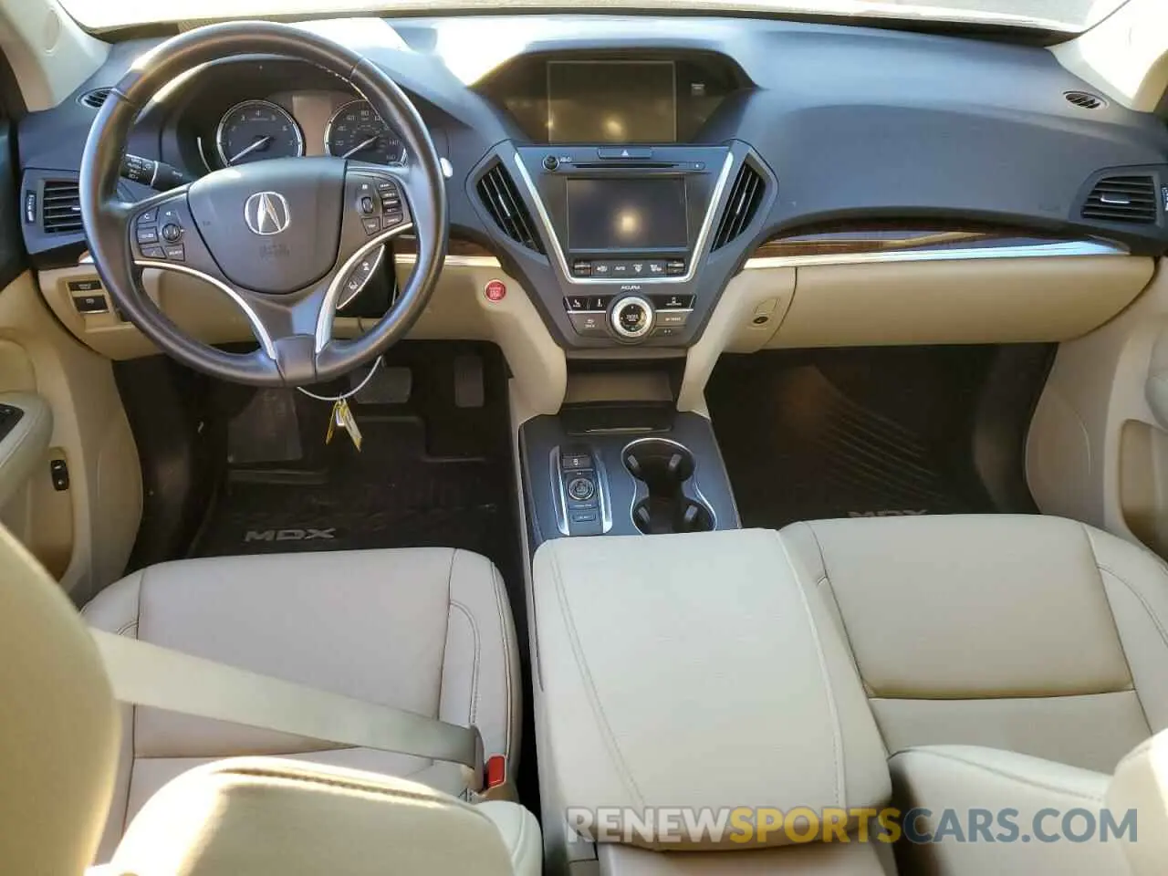 8 fotografías del automóvil dañado 5J8YD4H32KL021724 ACURA MDX 2019