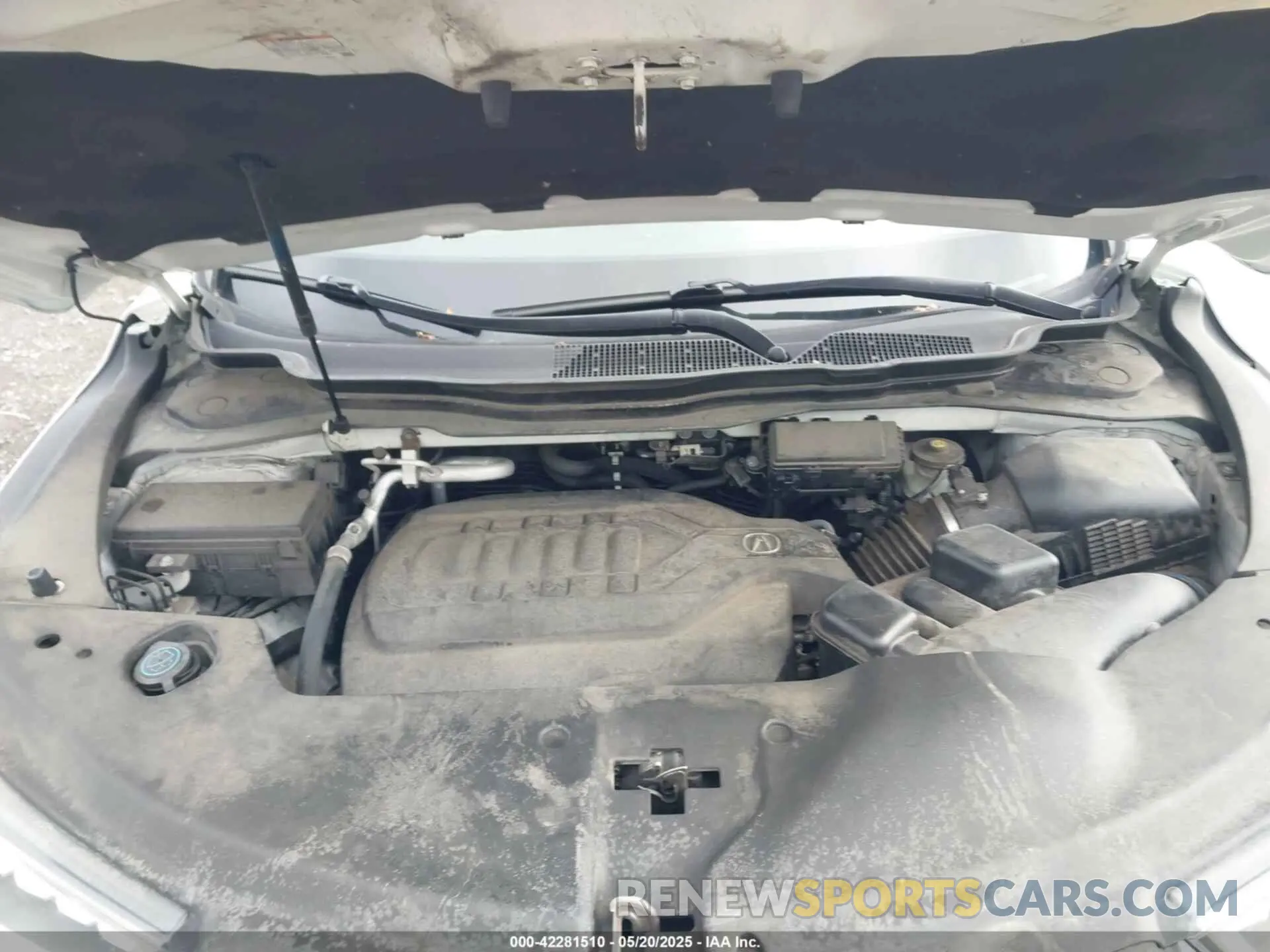 10 fotografías del automóvil dañado 5J8YD4H33KL017648 ACURA MDX 2019