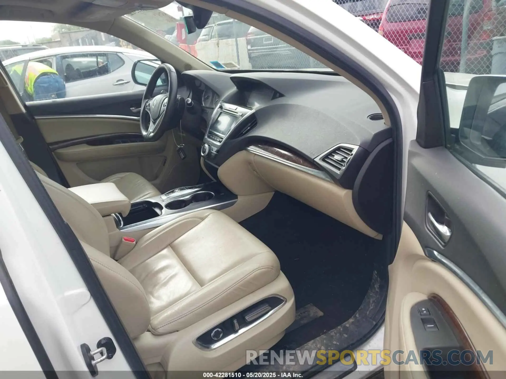 5 fotografías del automóvil dañado 5J8YD4H33KL017648 ACURA MDX 2019