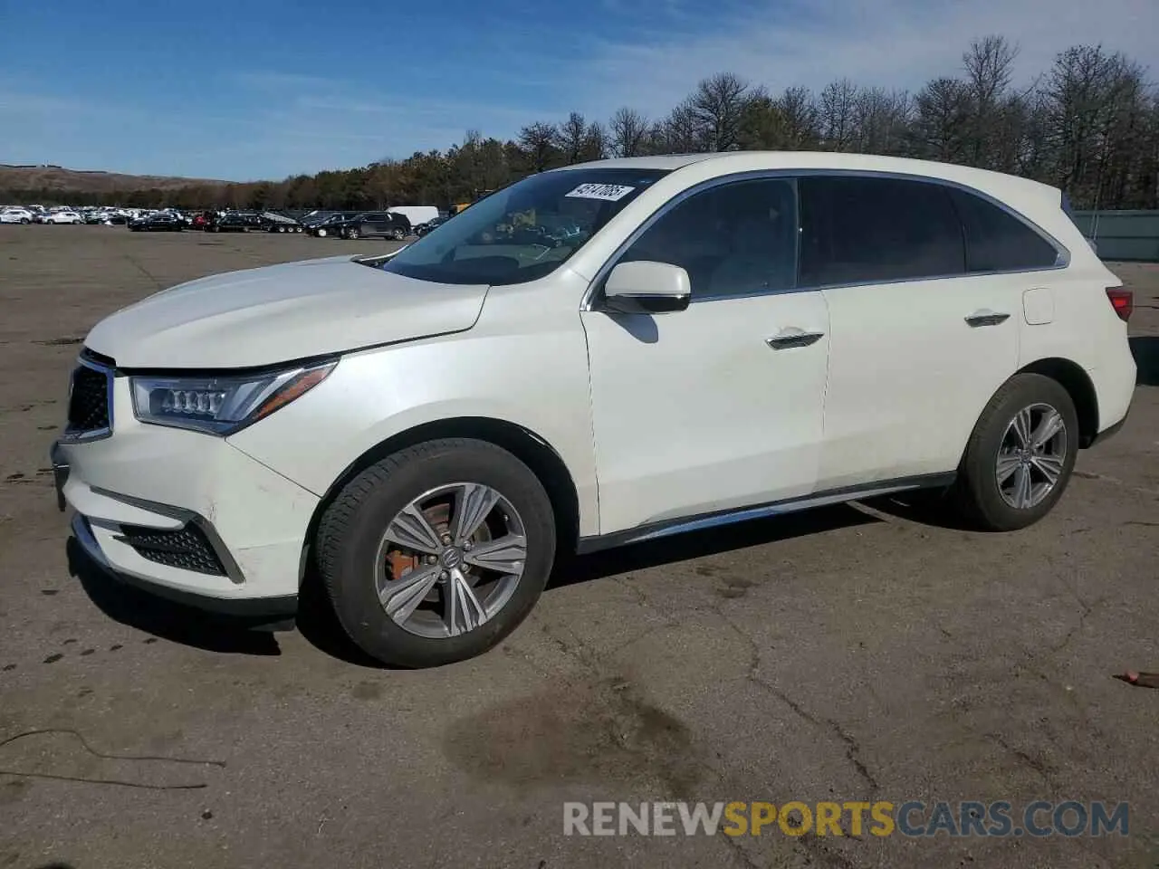 1 fotografías del automóvil dañado 5J8YD4H33KL029962 ACURA MDX 2019