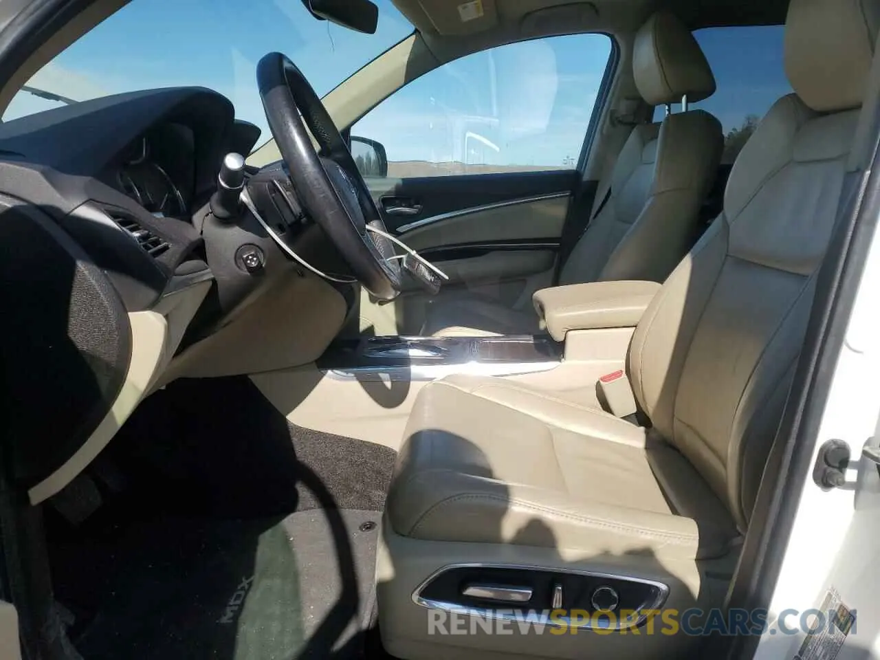 7 fotografías del automóvil dañado 5J8YD4H33KL029962 ACURA MDX 2019