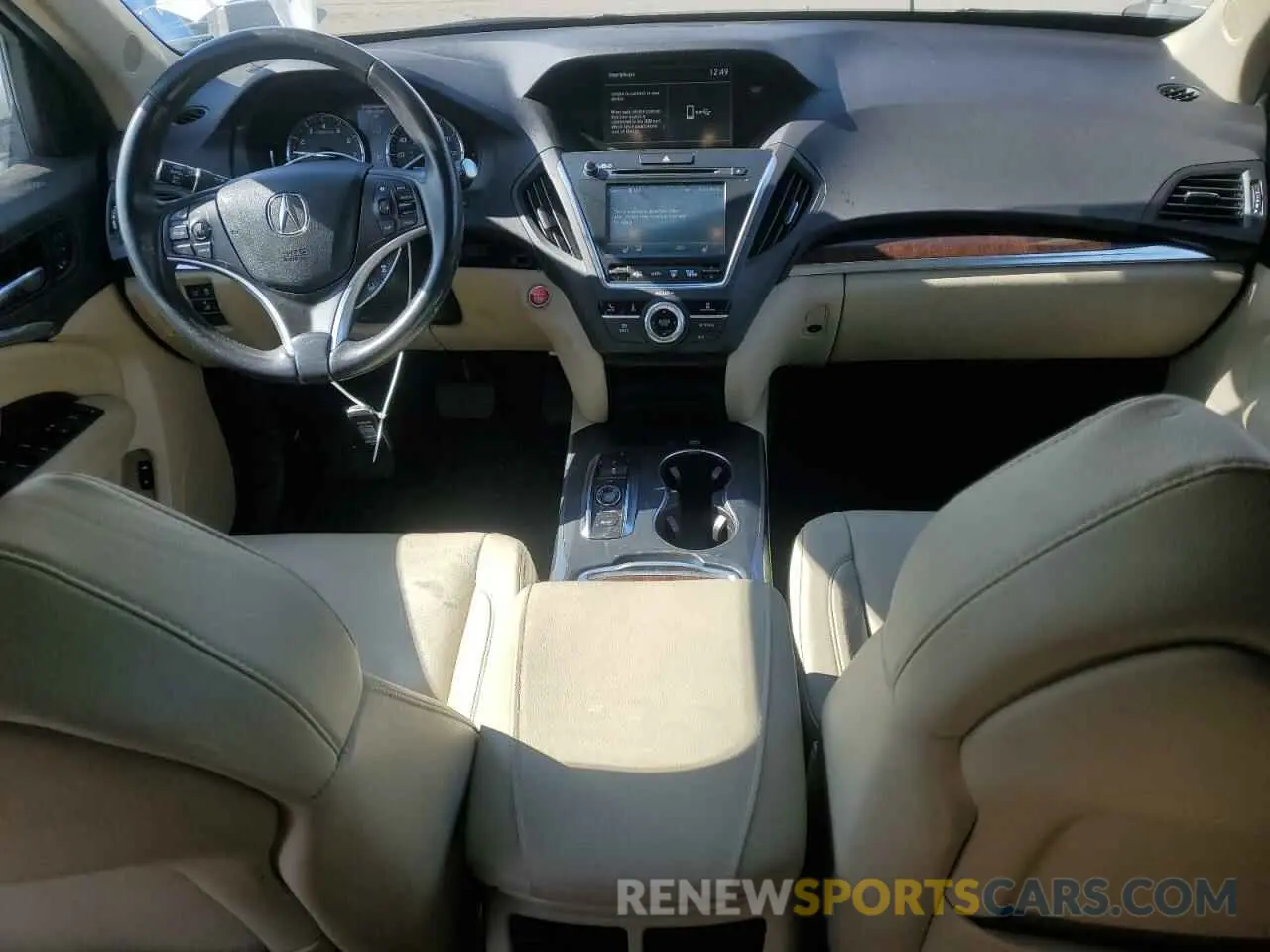 8 fotografías del automóvil dañado 5J8YD4H33KL029962 ACURA MDX 2019