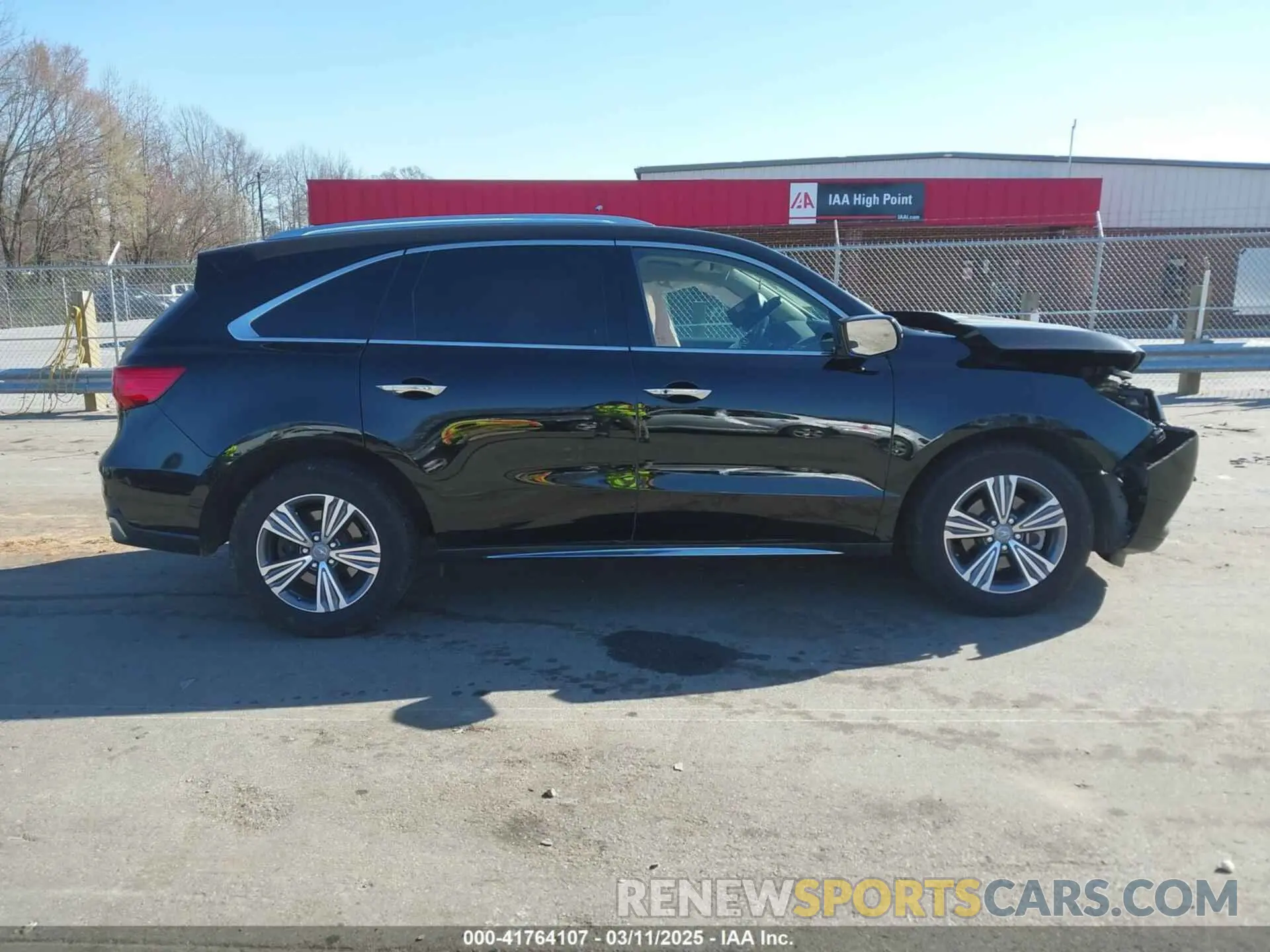 14 fotografías del automóvil dañado 5J8YD4H33KL033106 ACURA MDX 2019