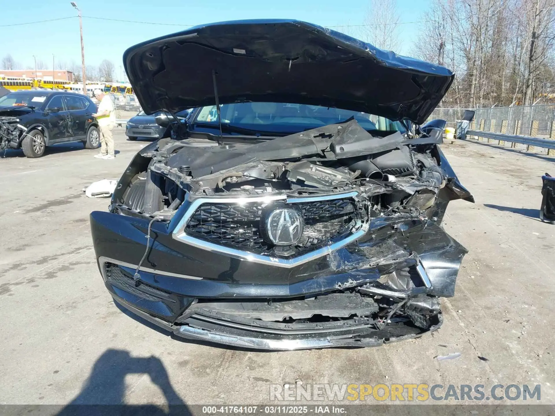 6 fotografías del automóvil dañado 5J8YD4H33KL033106 ACURA MDX 2019