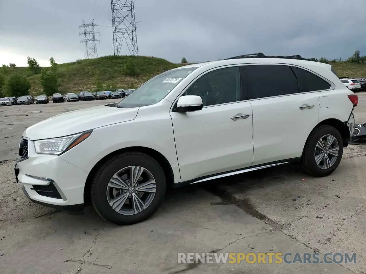 1 fotografías del automóvil dañado 5J8YD4H34KL035107 ACURA MDX 2019