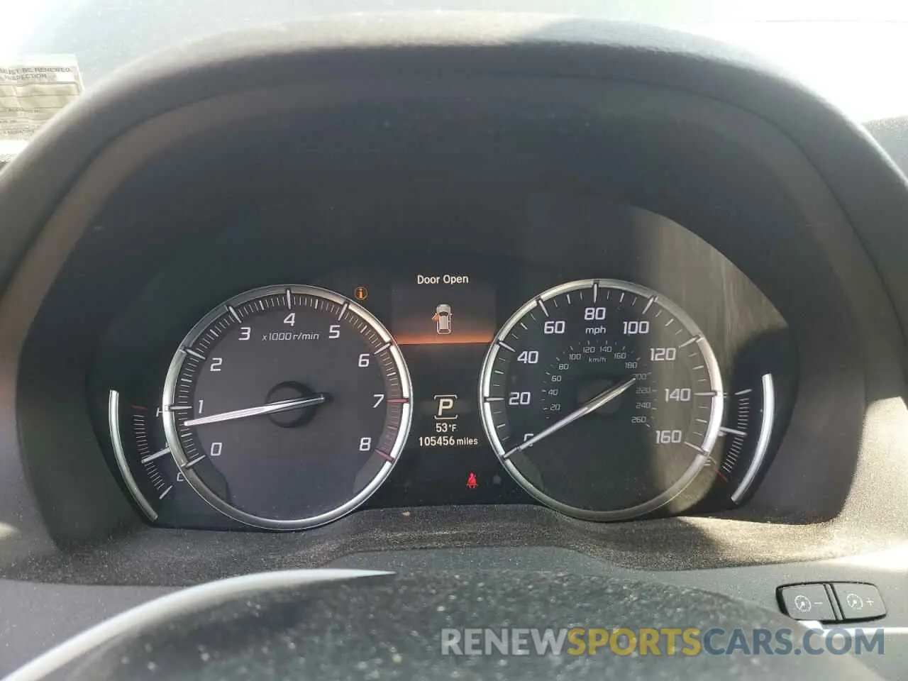 9 fotografías del automóvil dañado 5J8YD4H35KL031695 ACURA MDX 2019