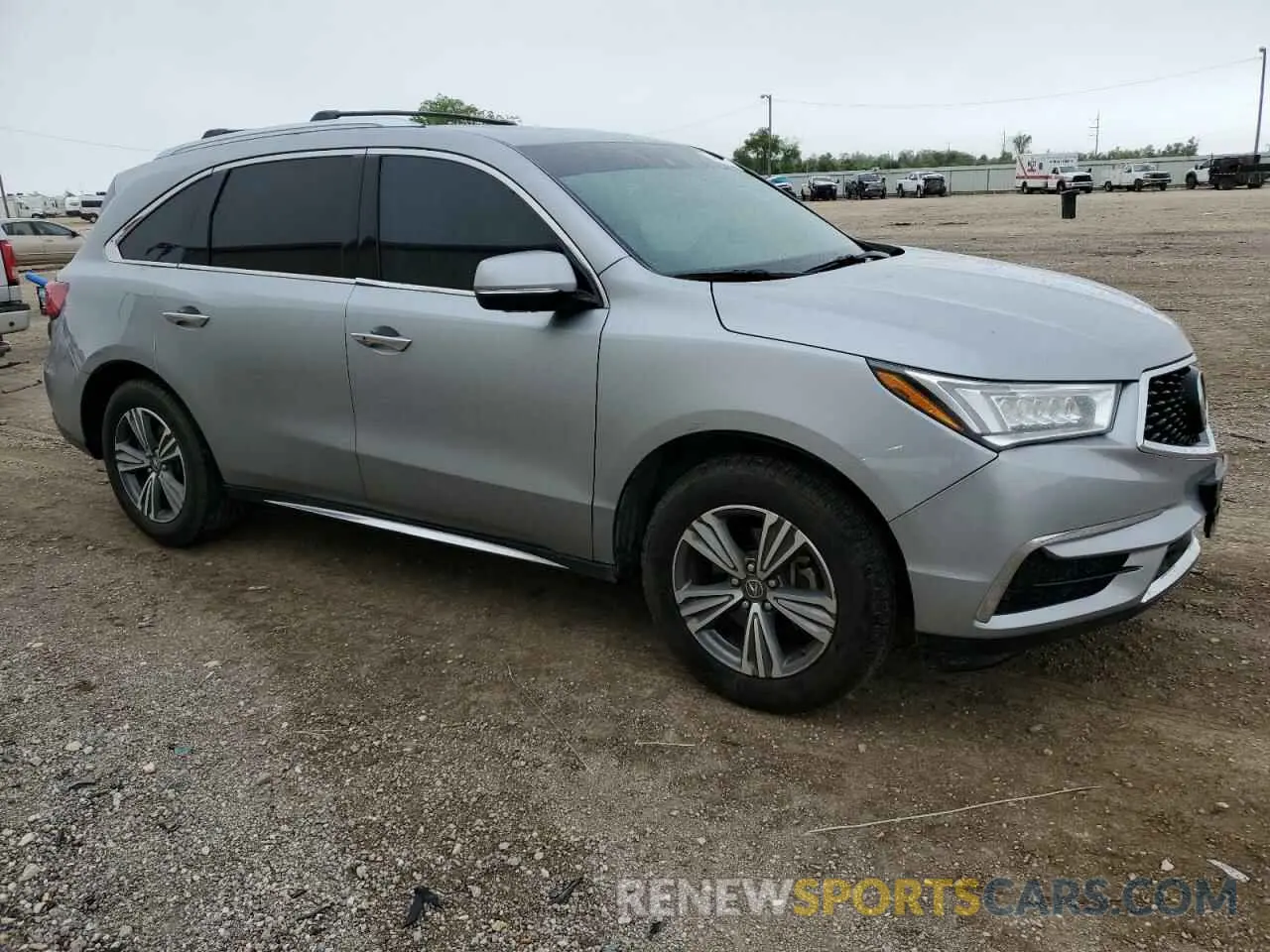 4 fotografías del automóvil dañado 5J8YD4H36KL025260 ACURA MDX 2019