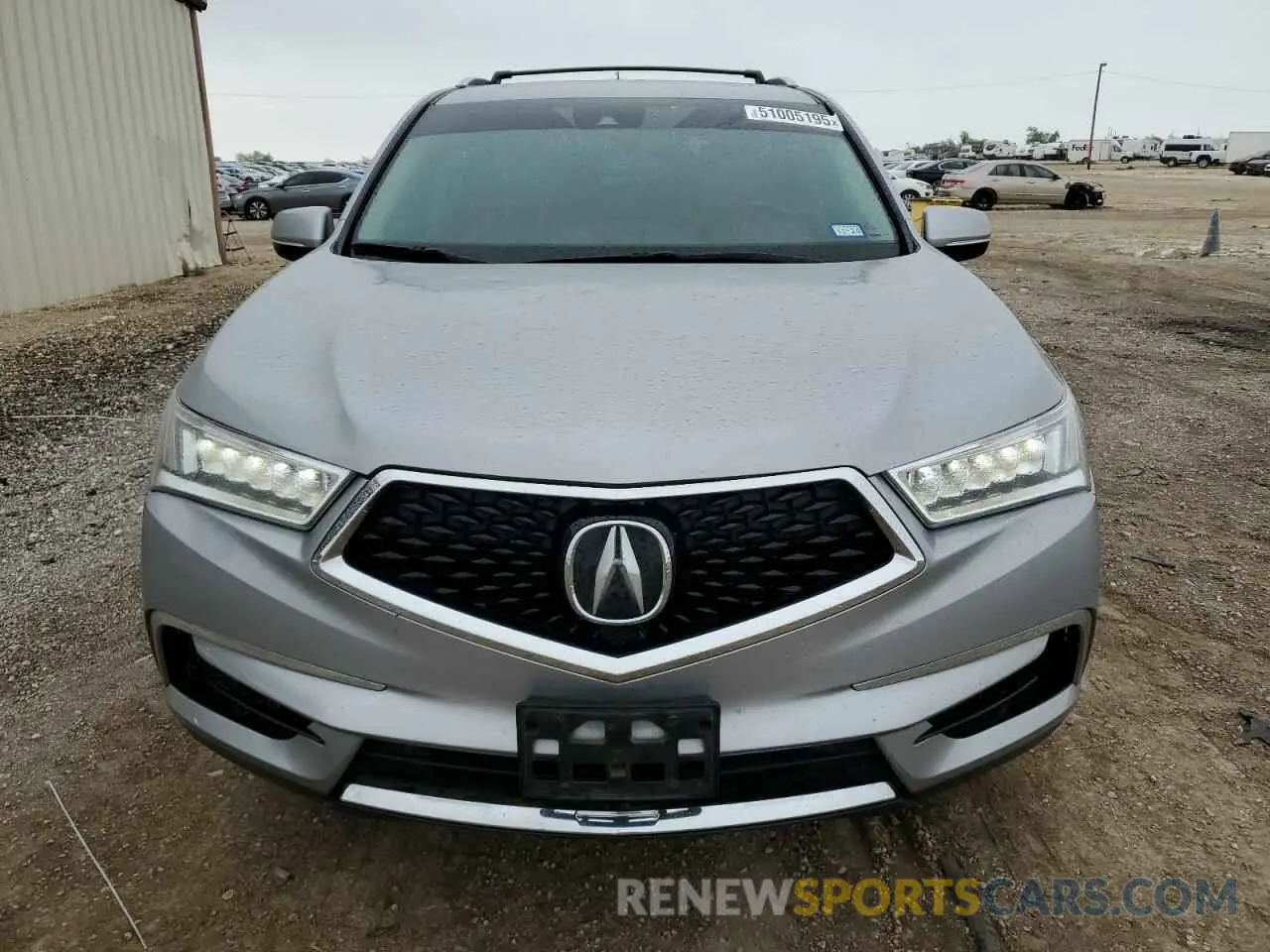 5 fotografías del automóvil dañado 5J8YD4H36KL025260 ACURA MDX 2019