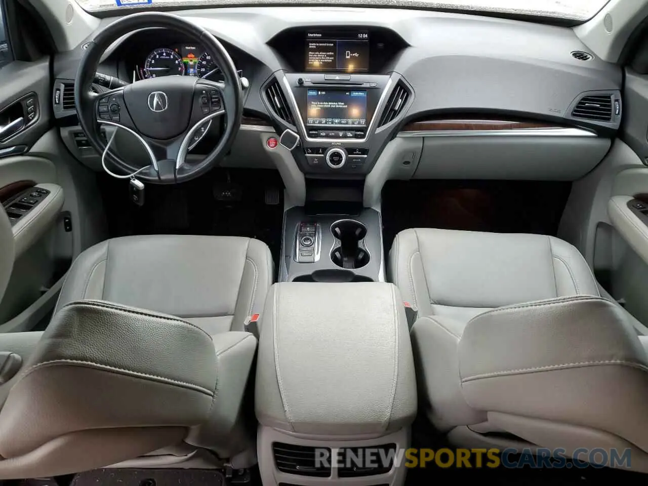8 fotografías del automóvil dañado 5J8YD4H36KL025260 ACURA MDX 2019