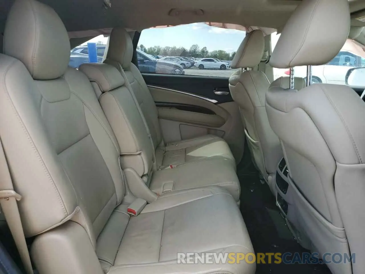 11 fotografías del automóvil dañado 5J8YD4H36KL036503 ACURA MDX 2019