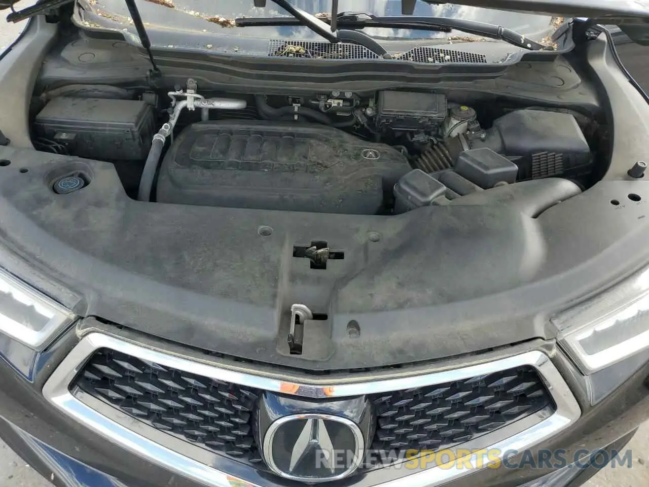 12 fotografías del automóvil dañado 5J8YD4H36KL036503 ACURA MDX 2019