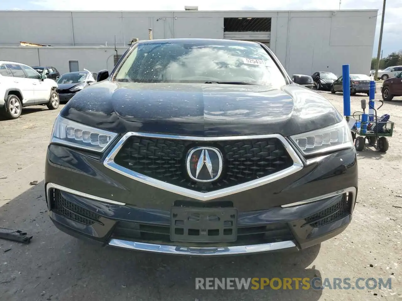 5 fotografías del automóvil dañado 5J8YD4H36KL036503 ACURA MDX 2019