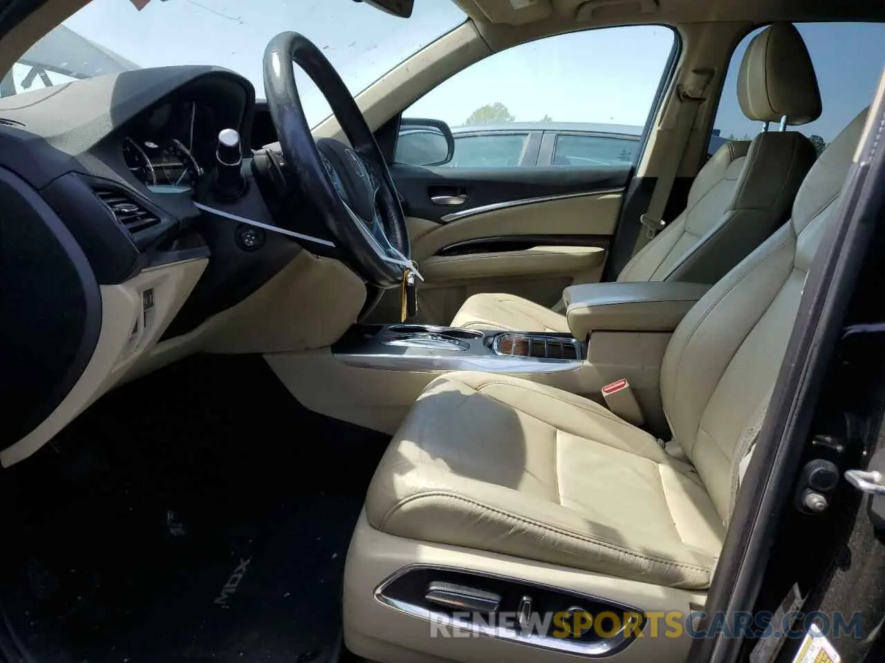7 fotografías del automóvil dañado 5J8YD4H36KL036503 ACURA MDX 2019