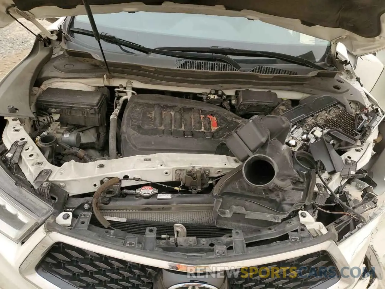 14 fotografías del automóvil dañado 5J8YD4H36KL036940 ACURA MDX 2019