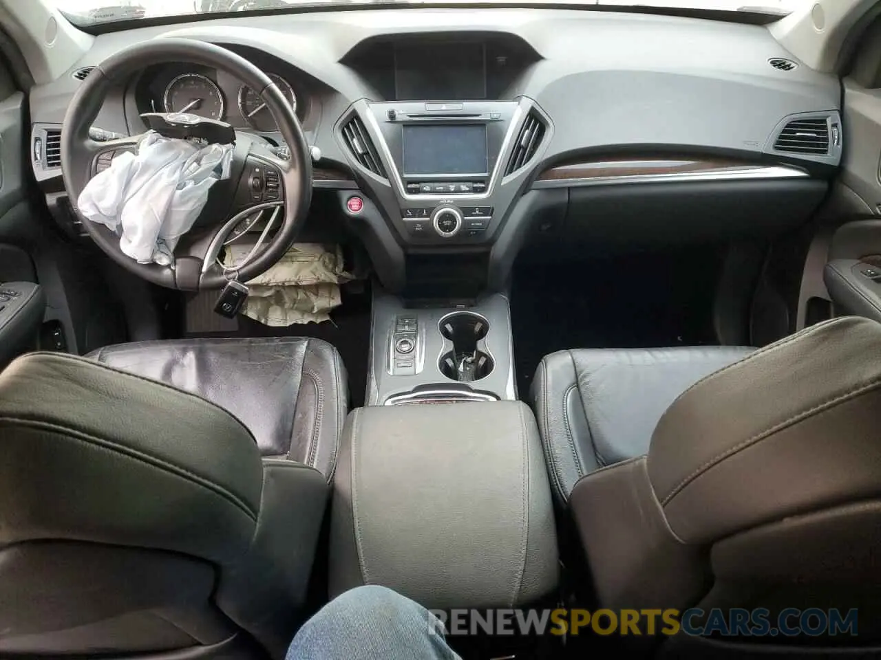 8 fotografías del automóvil dañado 5J8YD4H36KL036940 ACURA MDX 2019