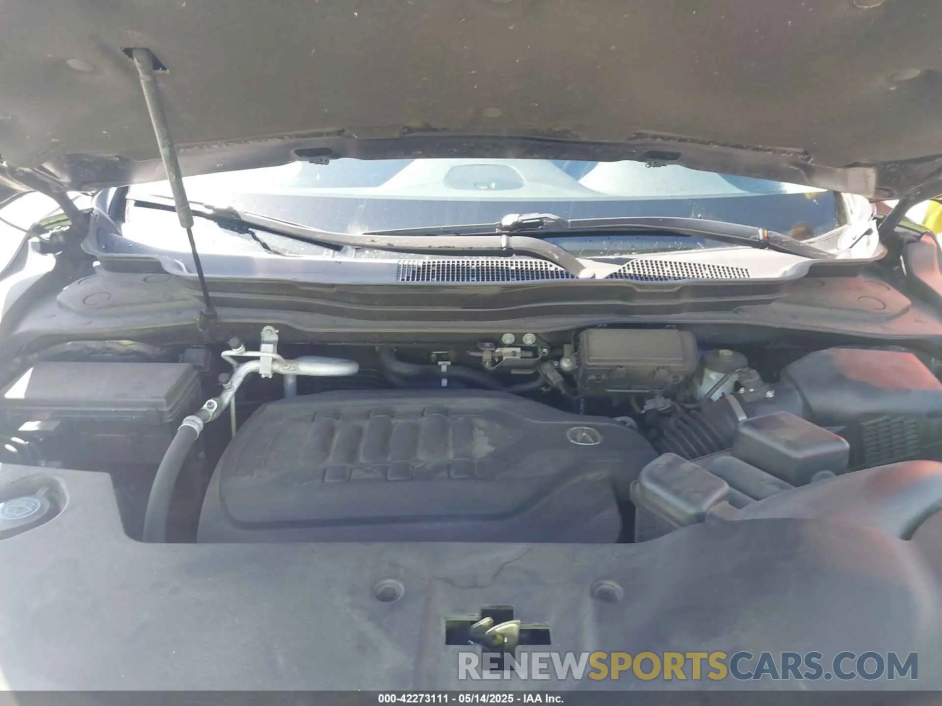 10 fotografías del automóvil dañado 5J8YD4H38KL001980 ACURA MDX 2019