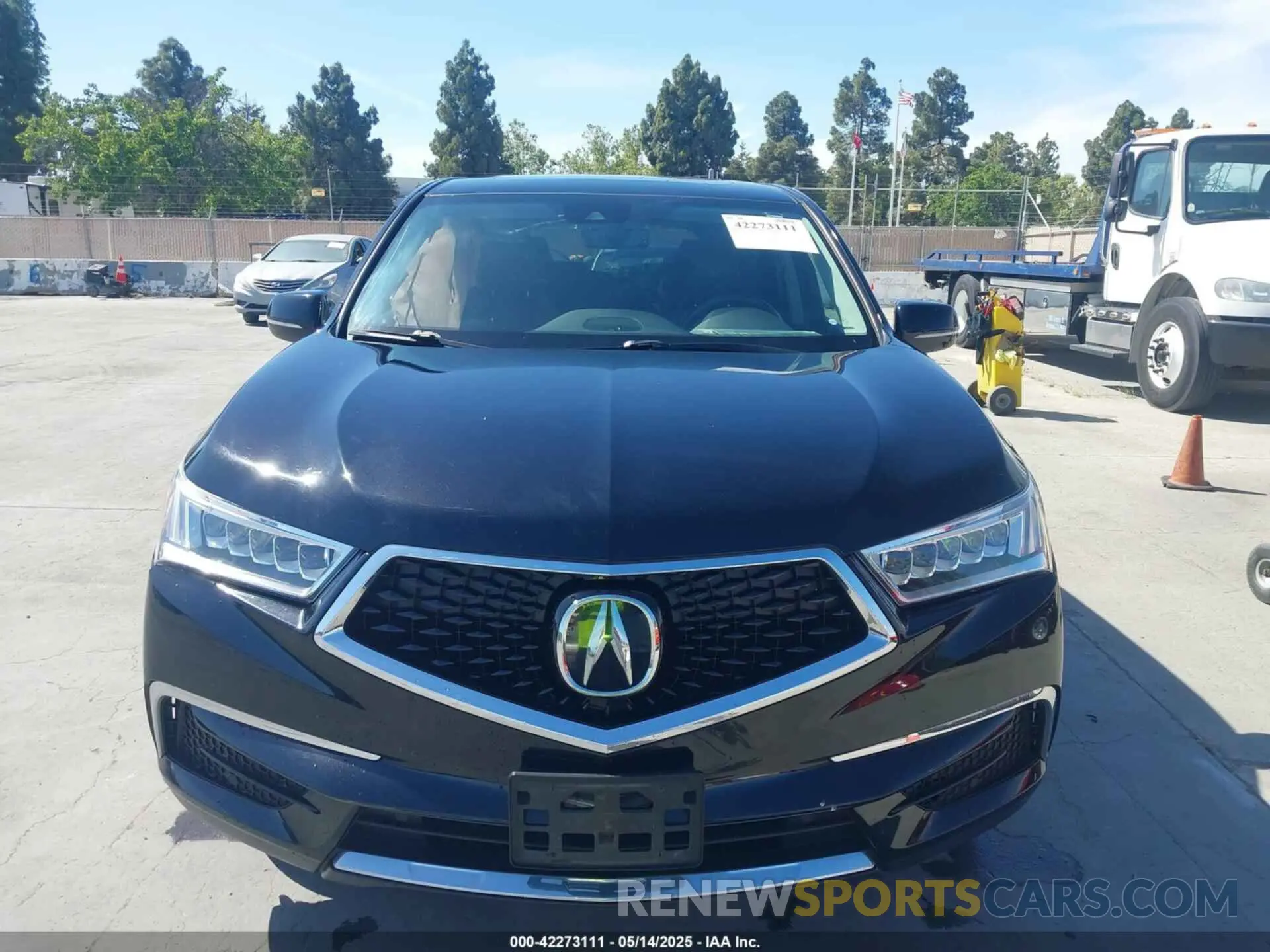 12 fotografías del automóvil dañado 5J8YD4H38KL001980 ACURA MDX 2019
