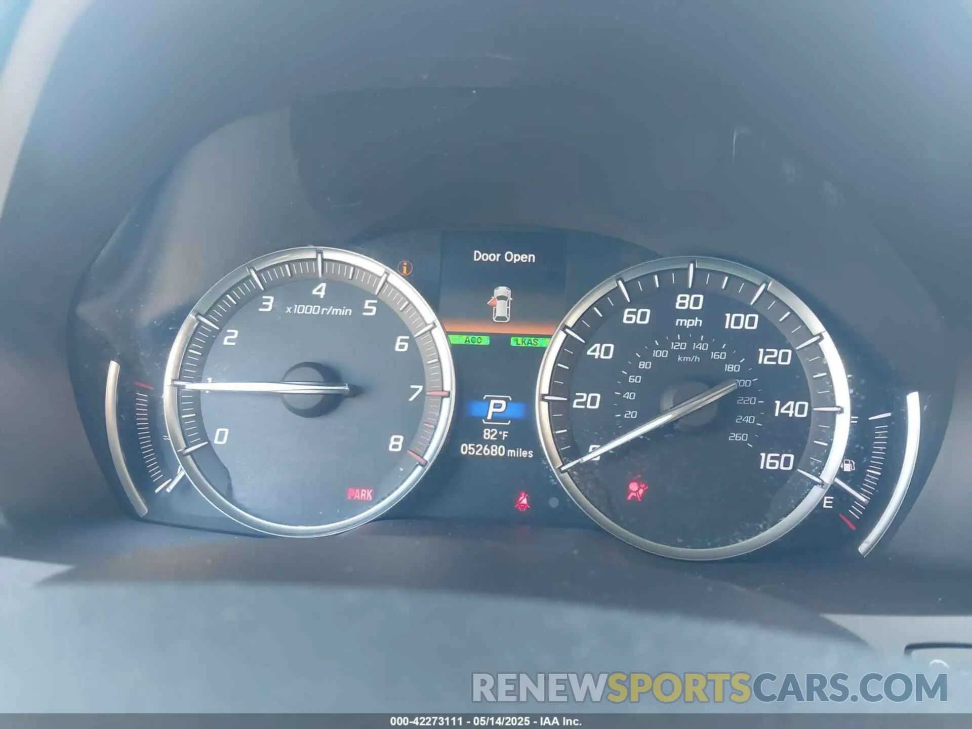 7 fotografías del automóvil dañado 5J8YD4H38KL001980 ACURA MDX 2019