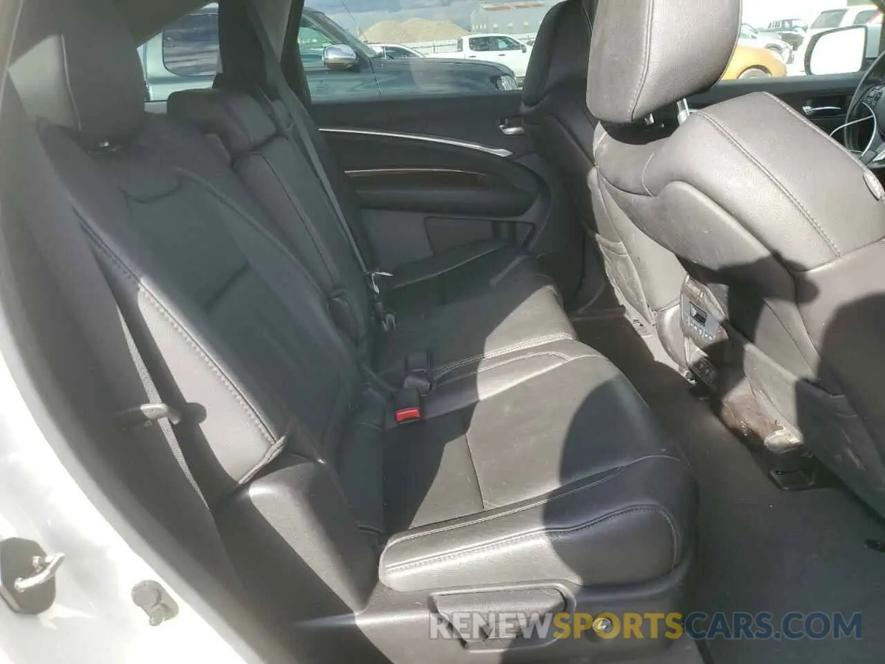11 fotografías del automóvil dañado 5J8YD4H39KL018108 ACURA MDX 2019