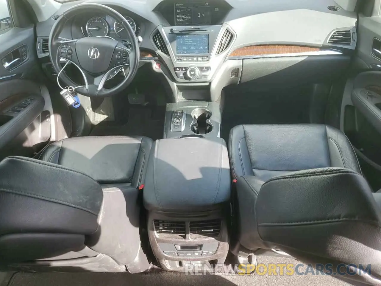 8 fotografías del automóvil dañado 5J8YD4H39KL018108 ACURA MDX 2019
