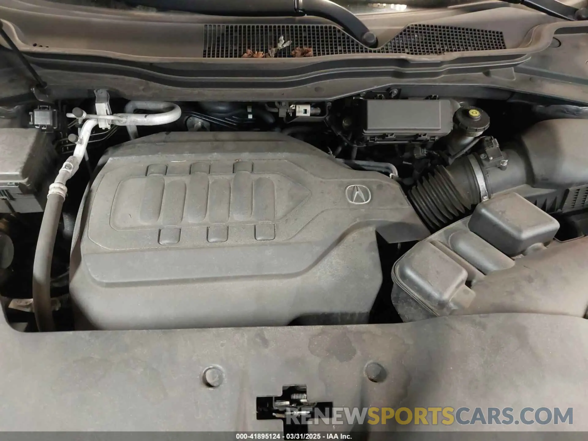 10 fotografías del automóvil dañado 5J8YD4H39KL031747 ACURA MDX 2019