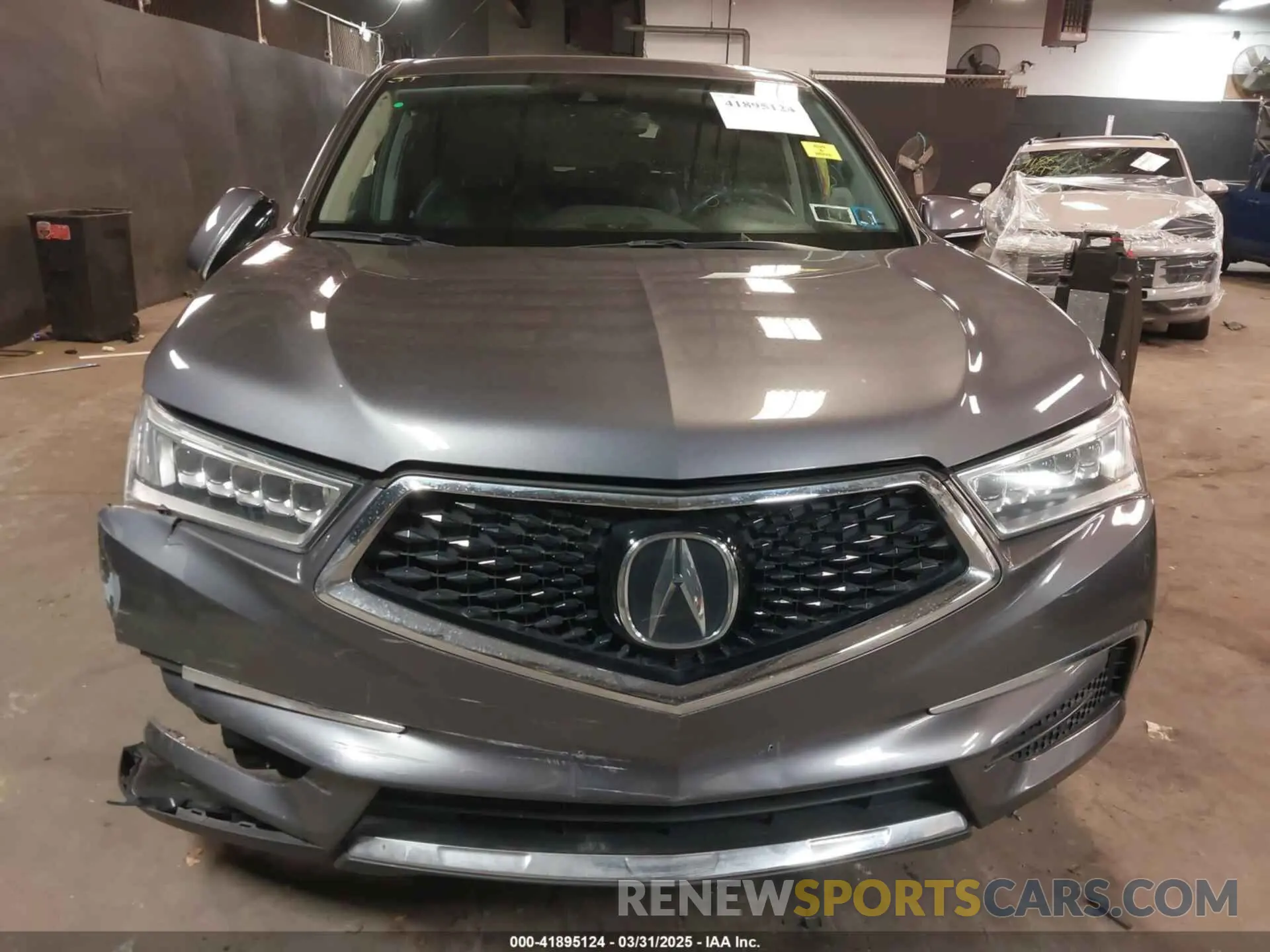12 fotografías del automóvil dañado 5J8YD4H39KL031747 ACURA MDX 2019