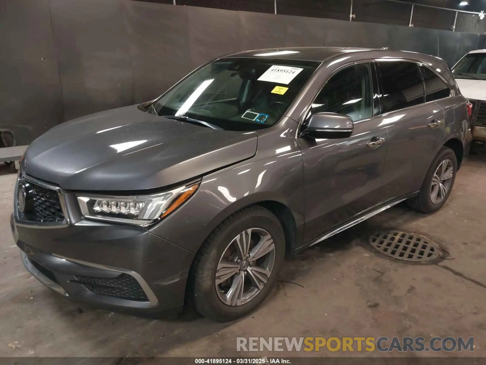 2 fotografías del automóvil dañado 5J8YD4H39KL031747 ACURA MDX 2019