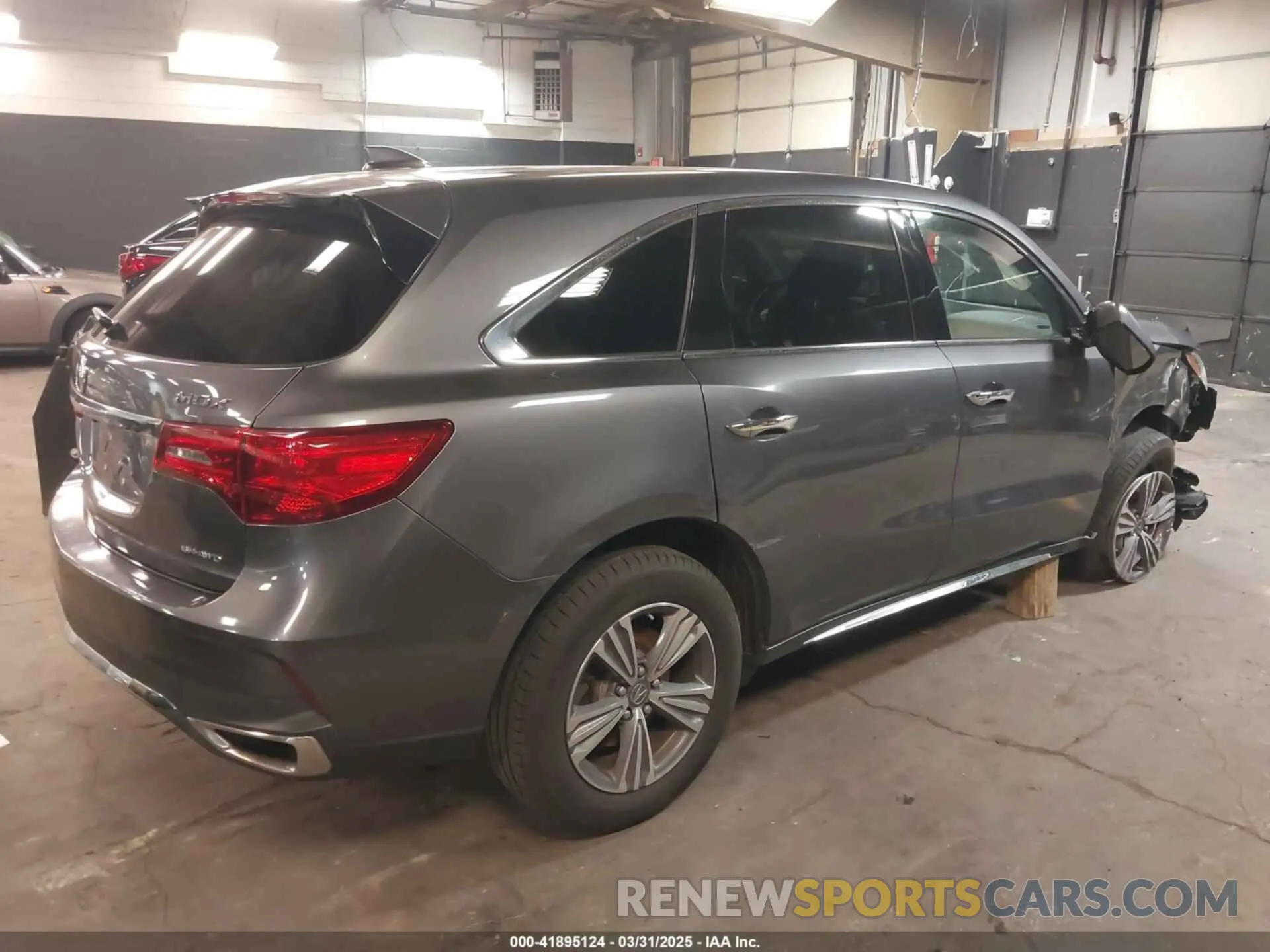 4 fotografías del automóvil dañado 5J8YD4H39KL031747 ACURA MDX 2019